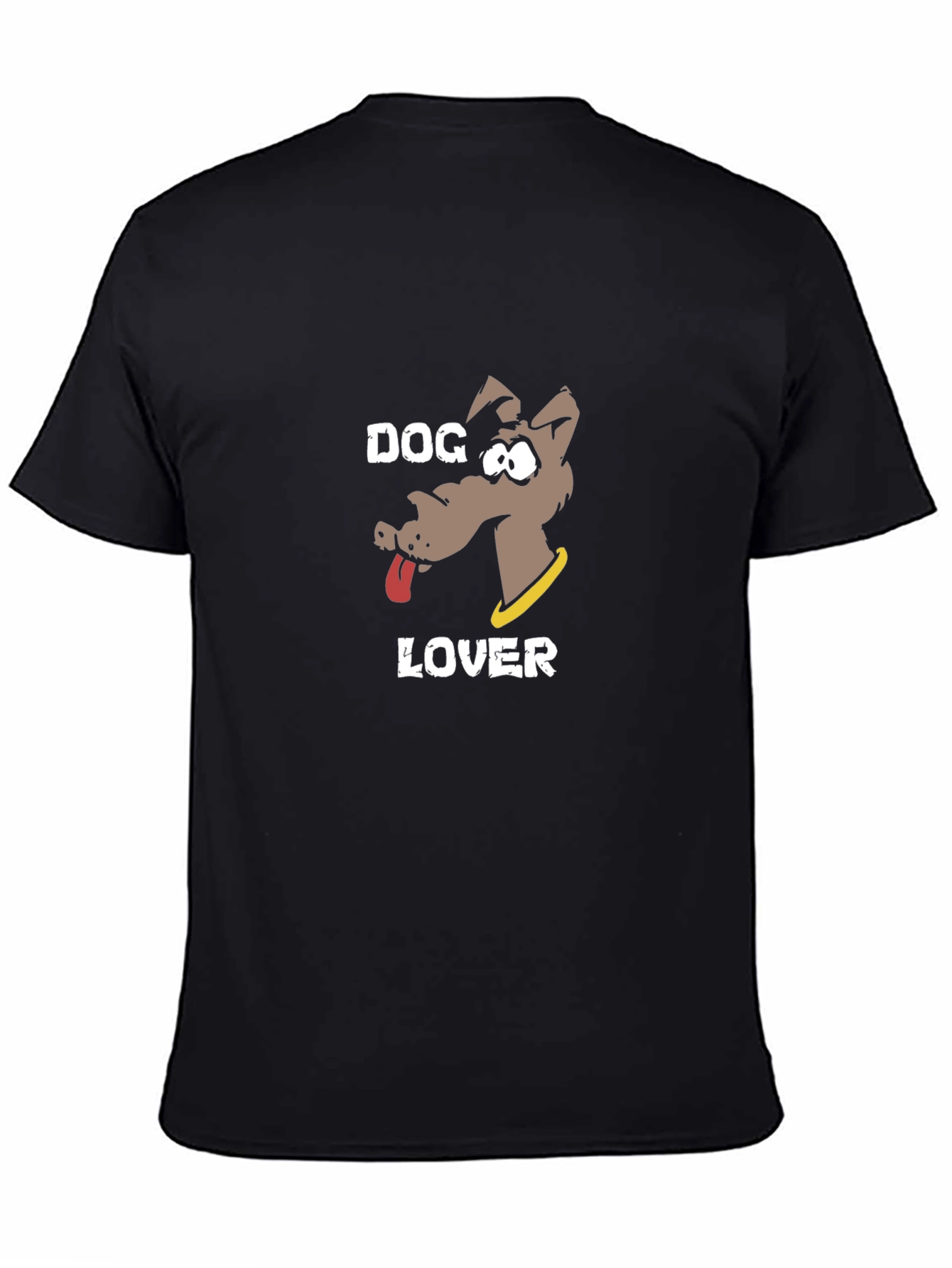 Dog Lover Graphic Tee - Cartoon Dog