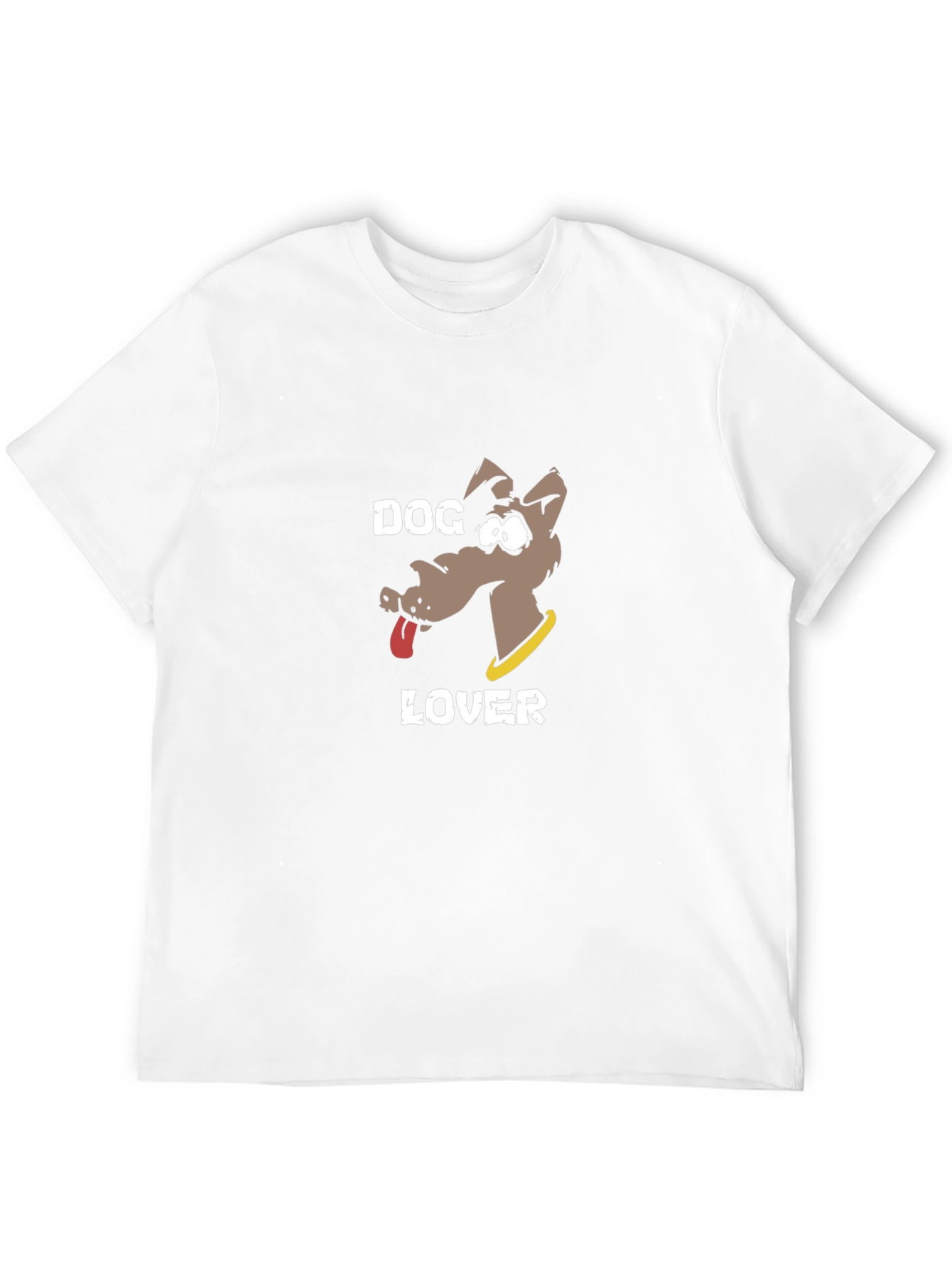 Dog Lover Graphic Tee - Cartoon Dog