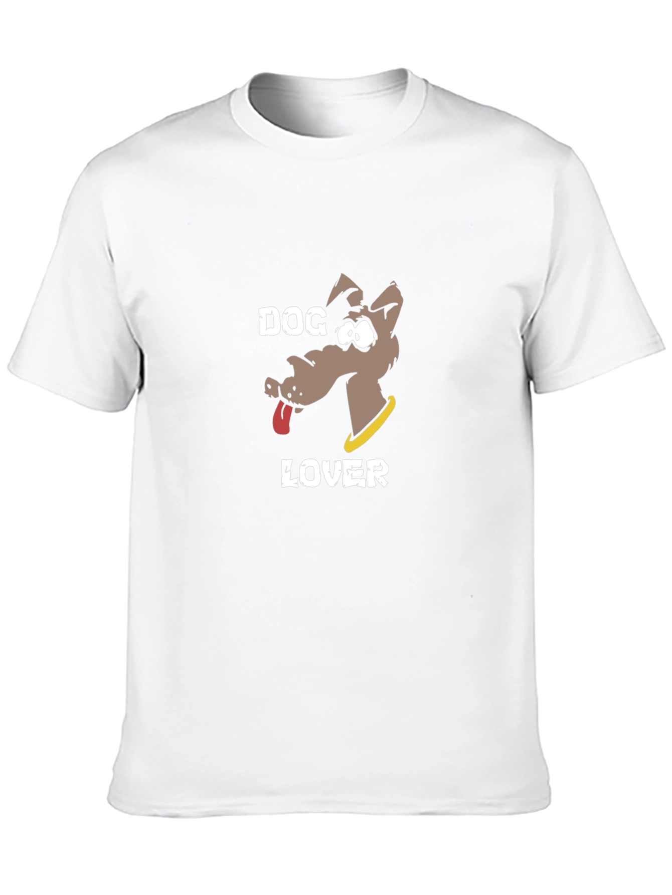 Dog Lover Graphic Tee - Cartoon Dog