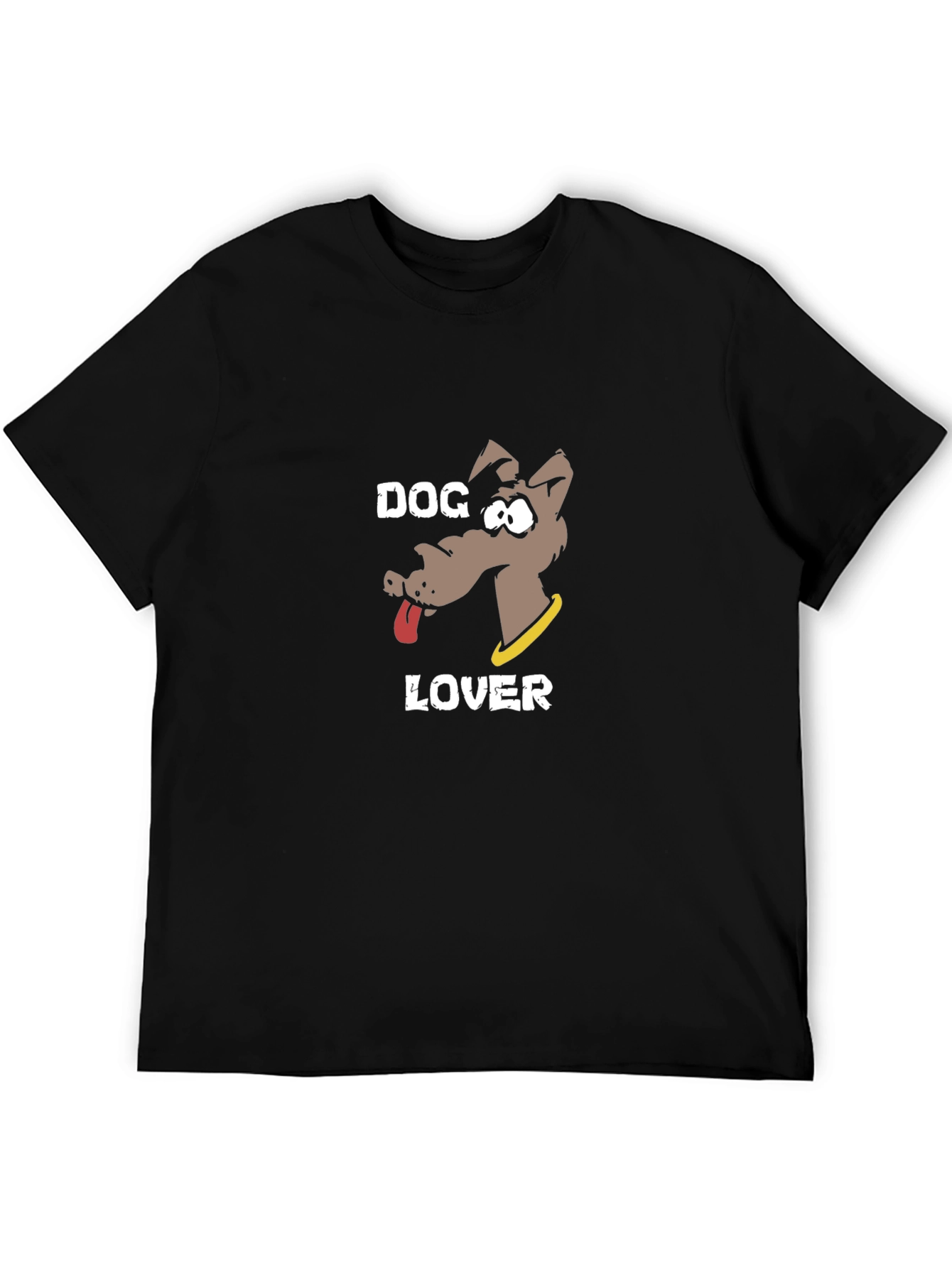 Dog Lover Graphic Tee - Cartoon Dog