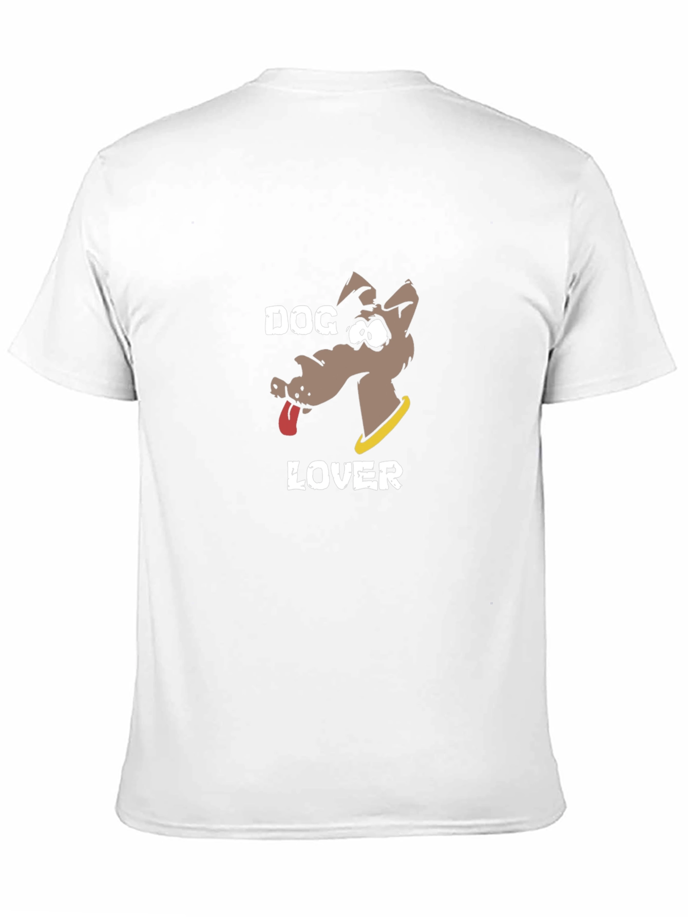 Dog Lover Graphic Tee - Cartoon Dog