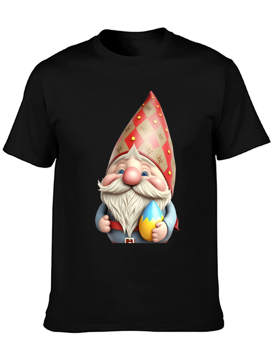 Festive Gnome T-Shirt: Easter Egg Design