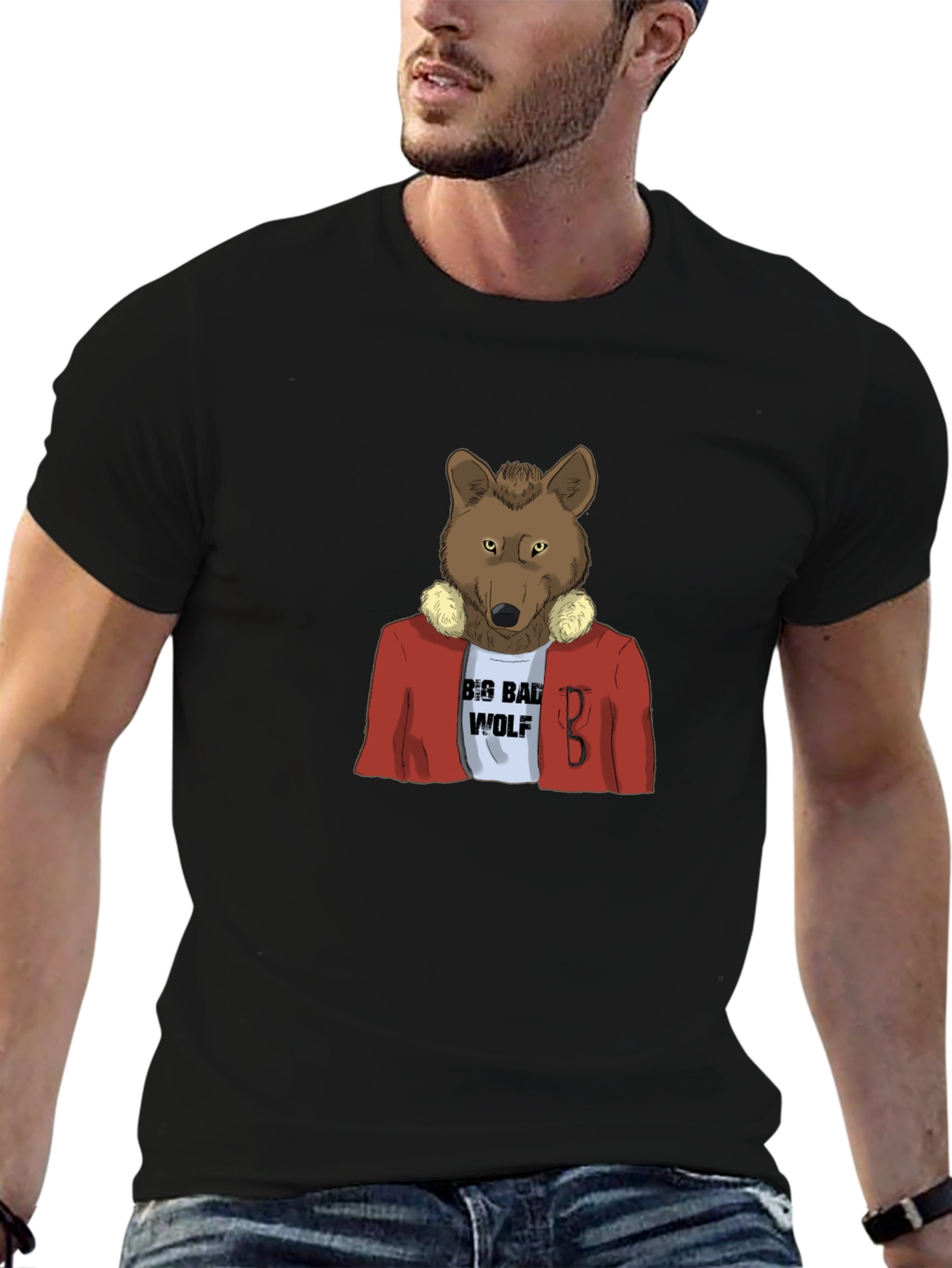 Big Bad Wolf Graphic T-Shirt