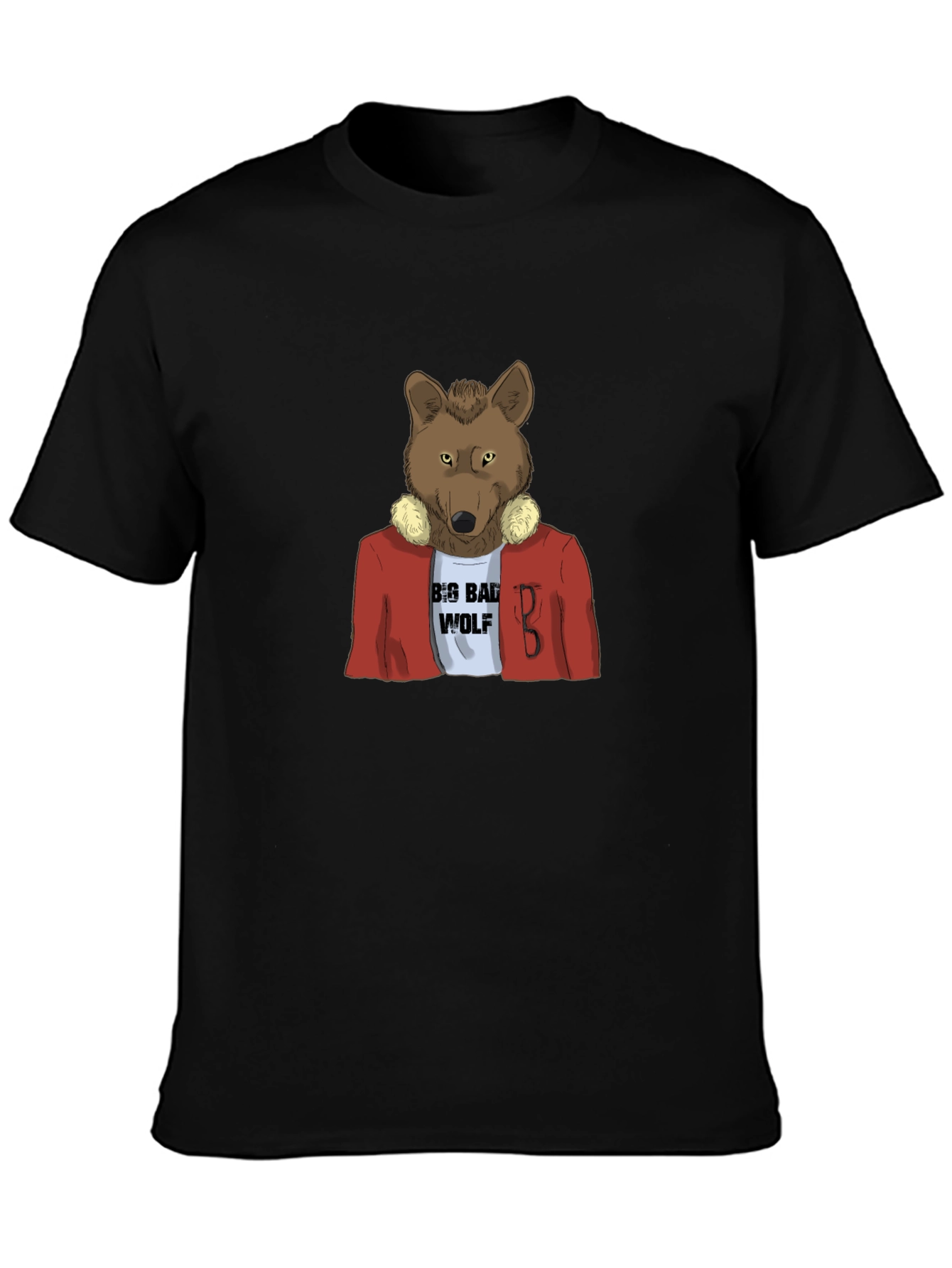 Big Bad Wolf Graphic T-Shirt