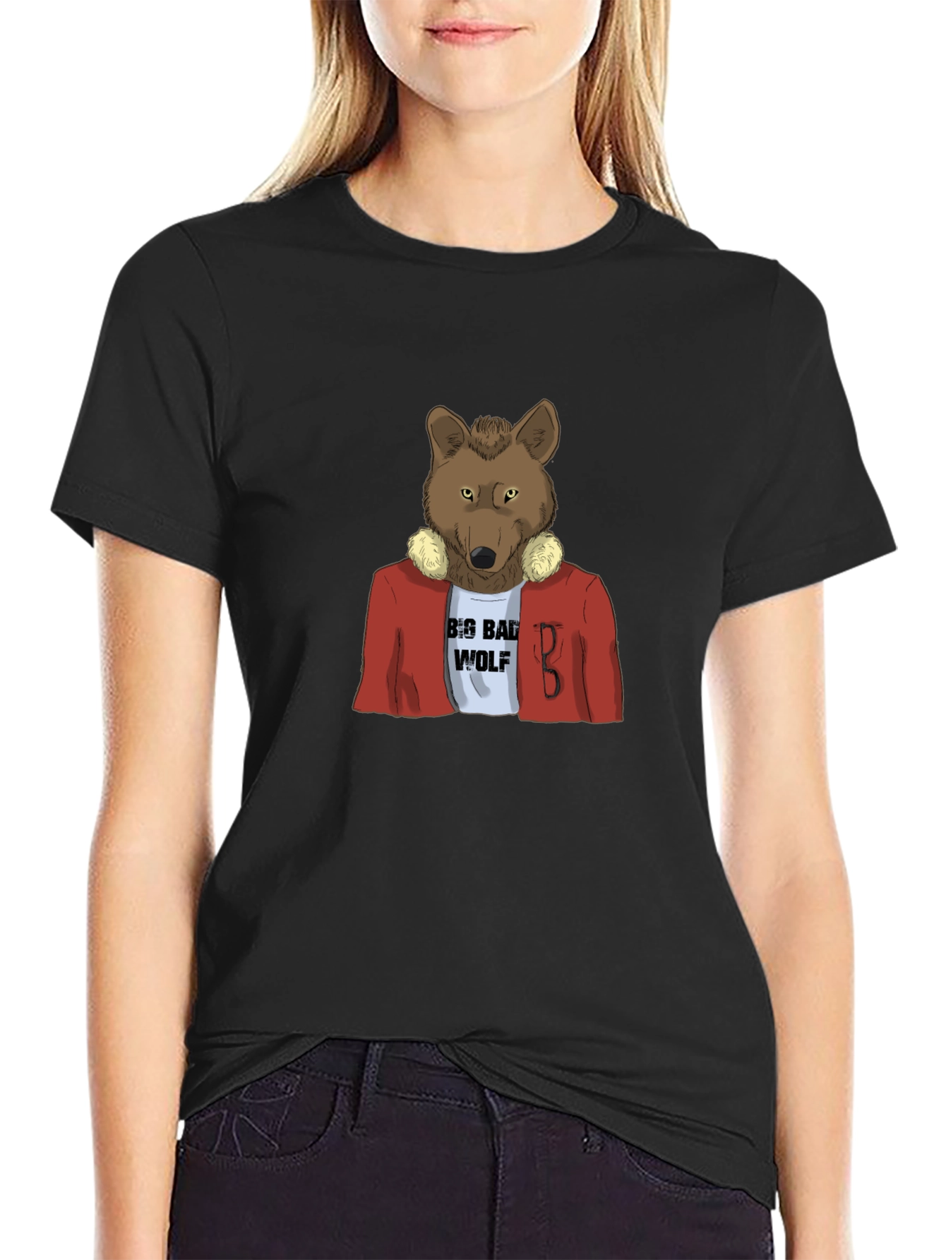 Big Bad Wolf Graphic T-Shirt