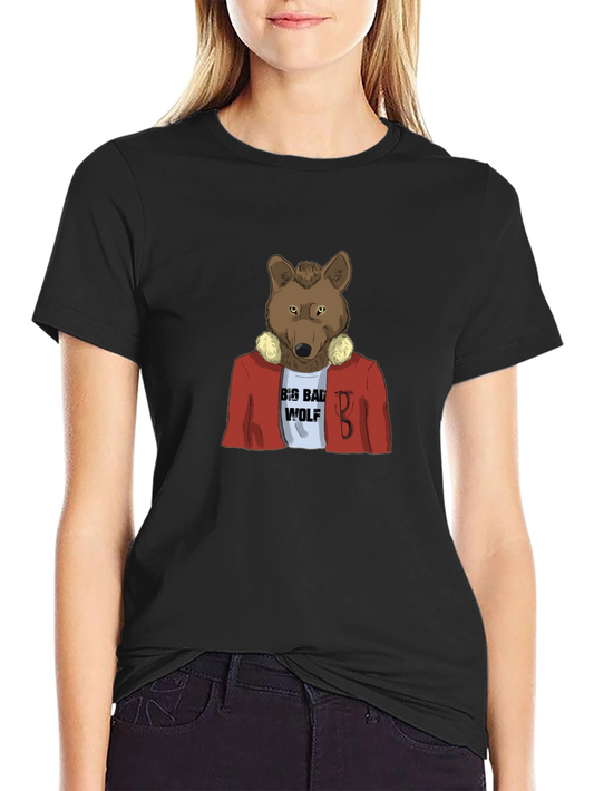 Big Bad Wolf Graphic T-Shirt