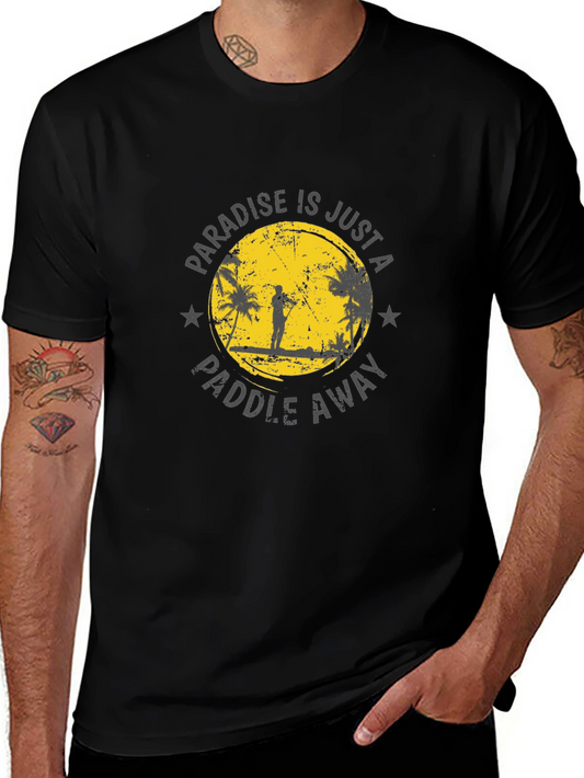Paradise Paddle Away T-Shirt - Island Vibes
