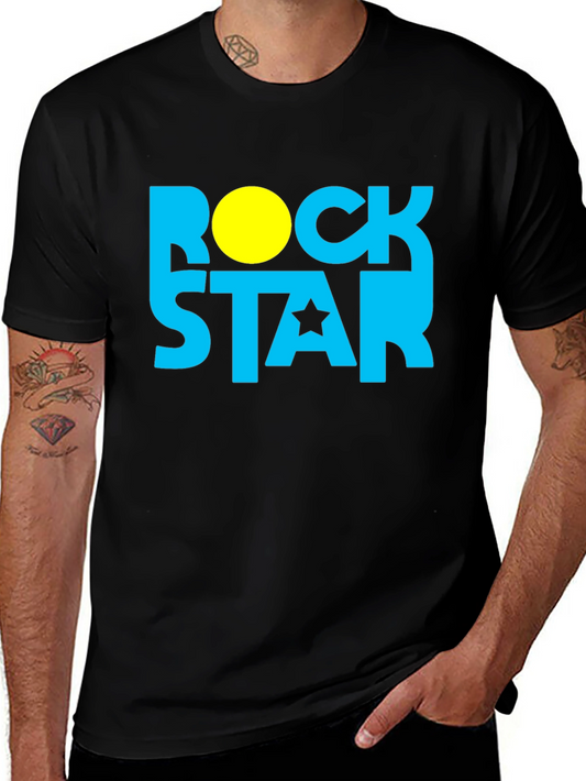 Rockstar Graphic T-Shirt - Classic Crew Neck