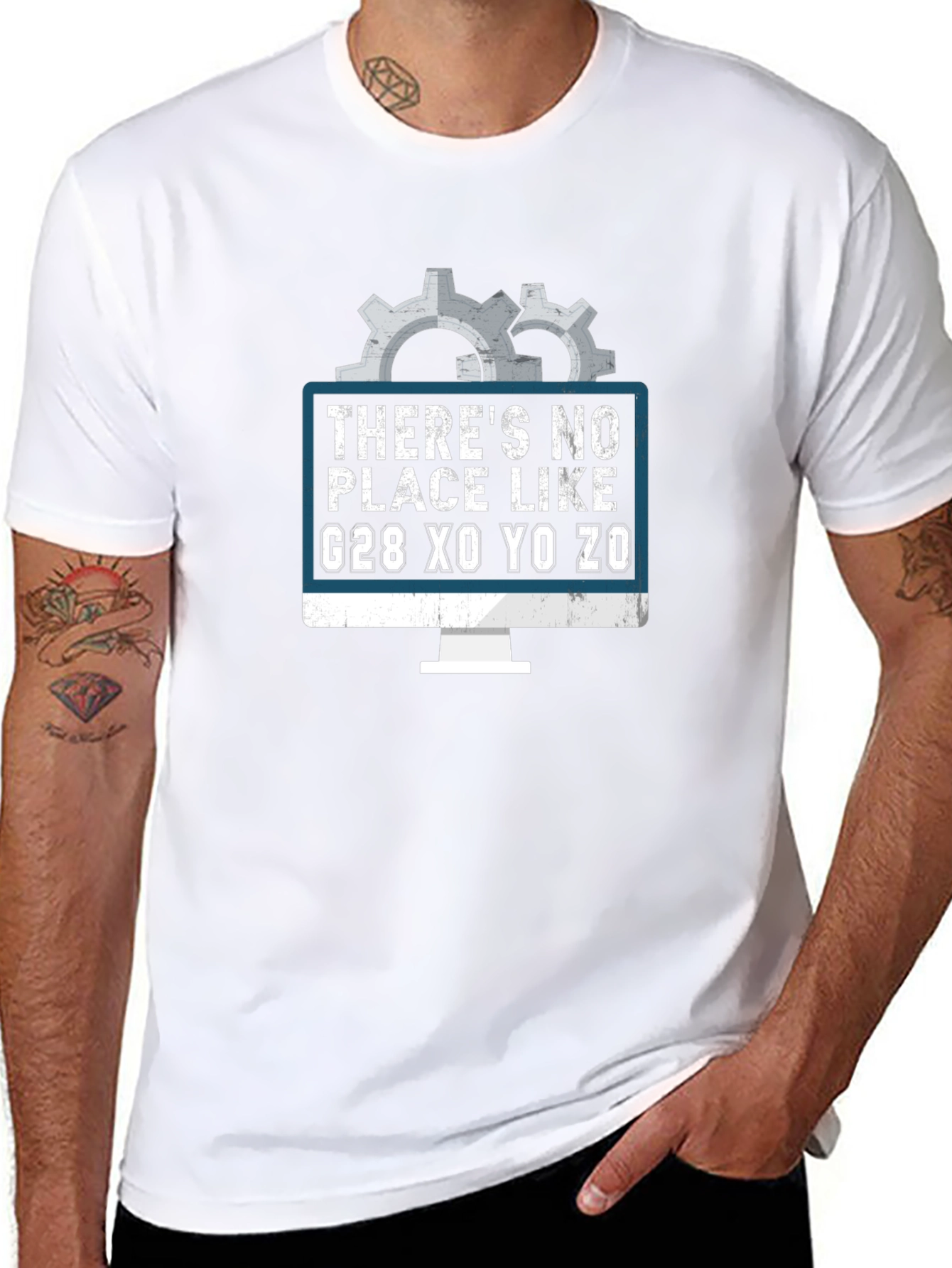 CNC Programmer T-Shirt - Theres No Place Like Home!