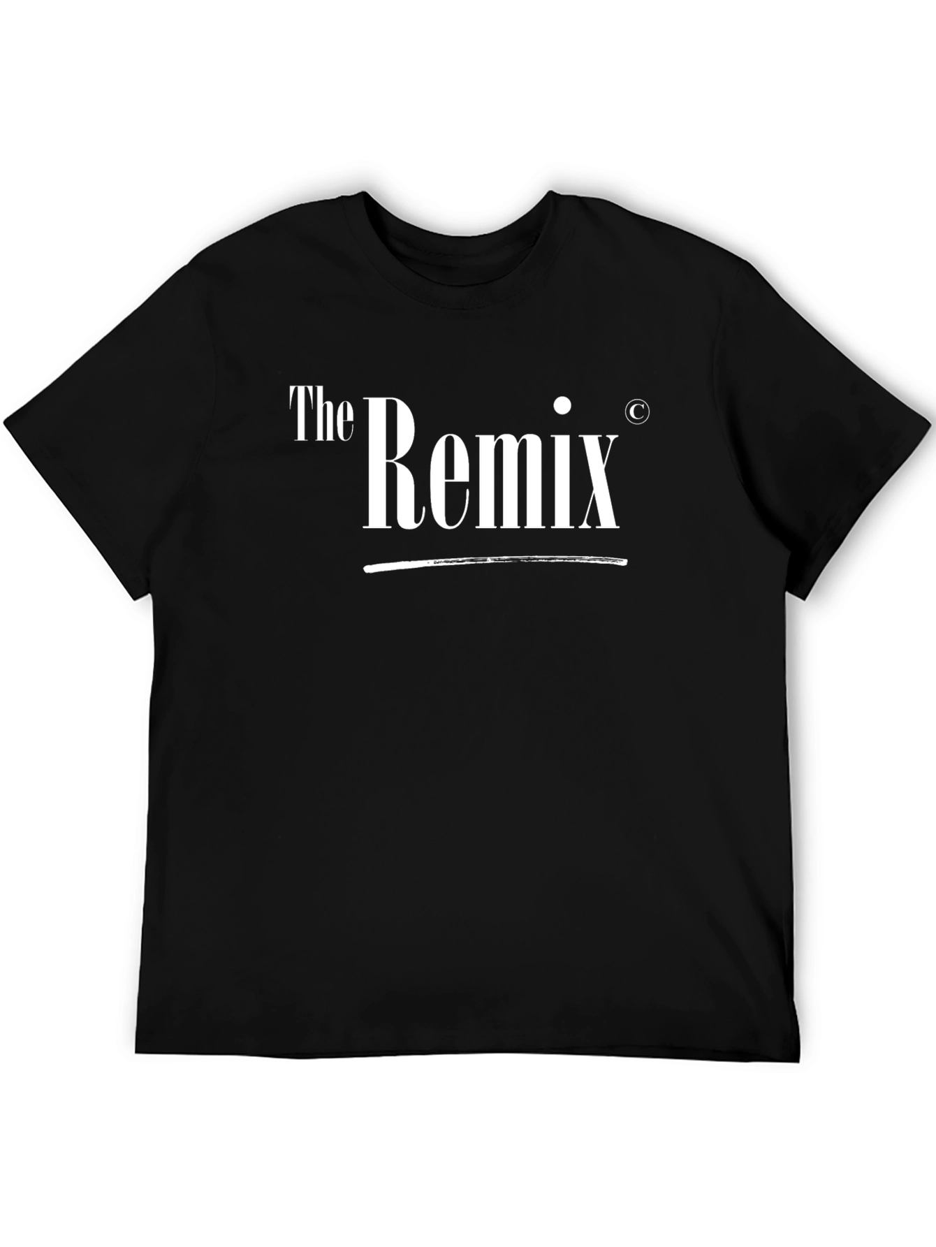 The Remix Black Graphic T-Shirt