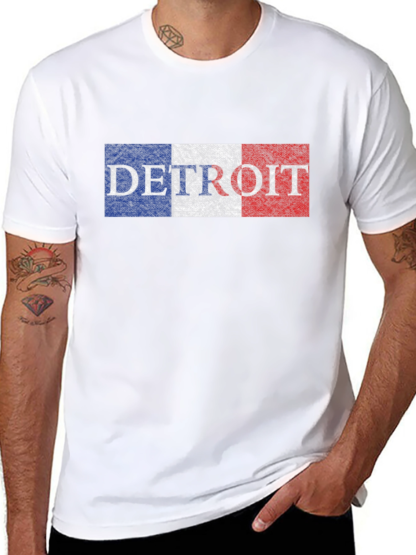 Detroit Flag T-Shirt - City Pride Tee