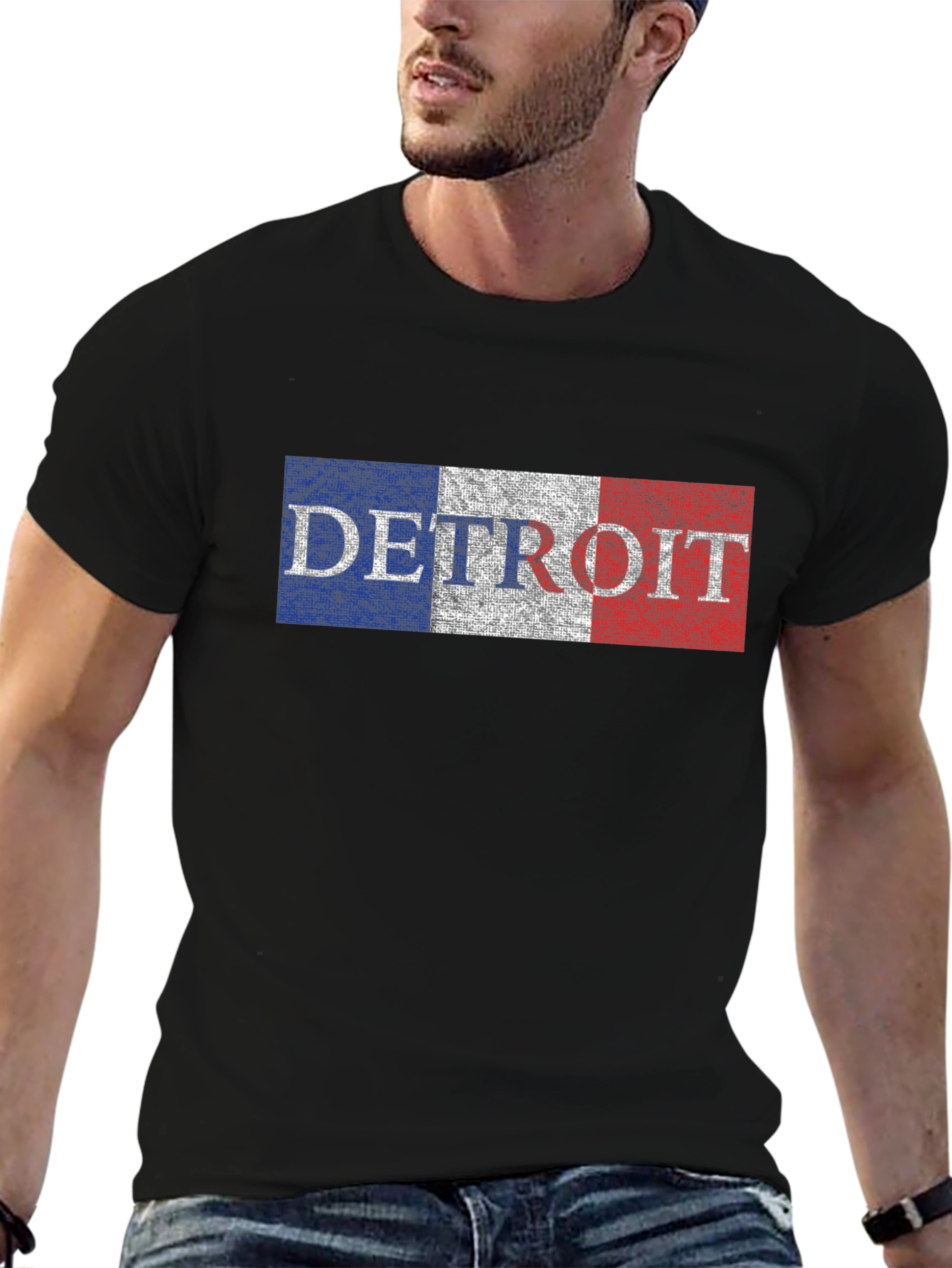 Detroit Flag T-Shirt - City Pride Tee