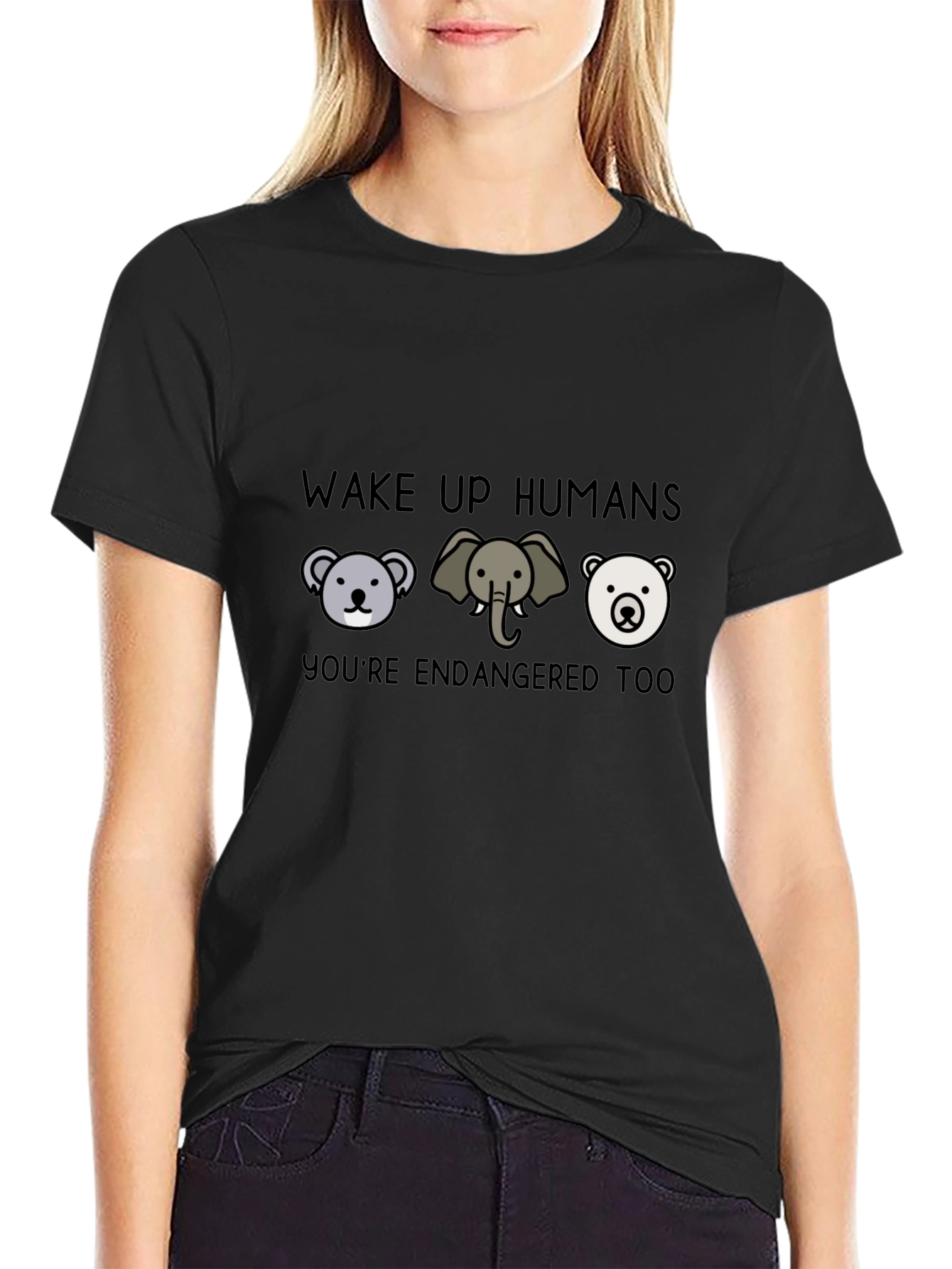 Endangered Animals Graphic T-Shirt