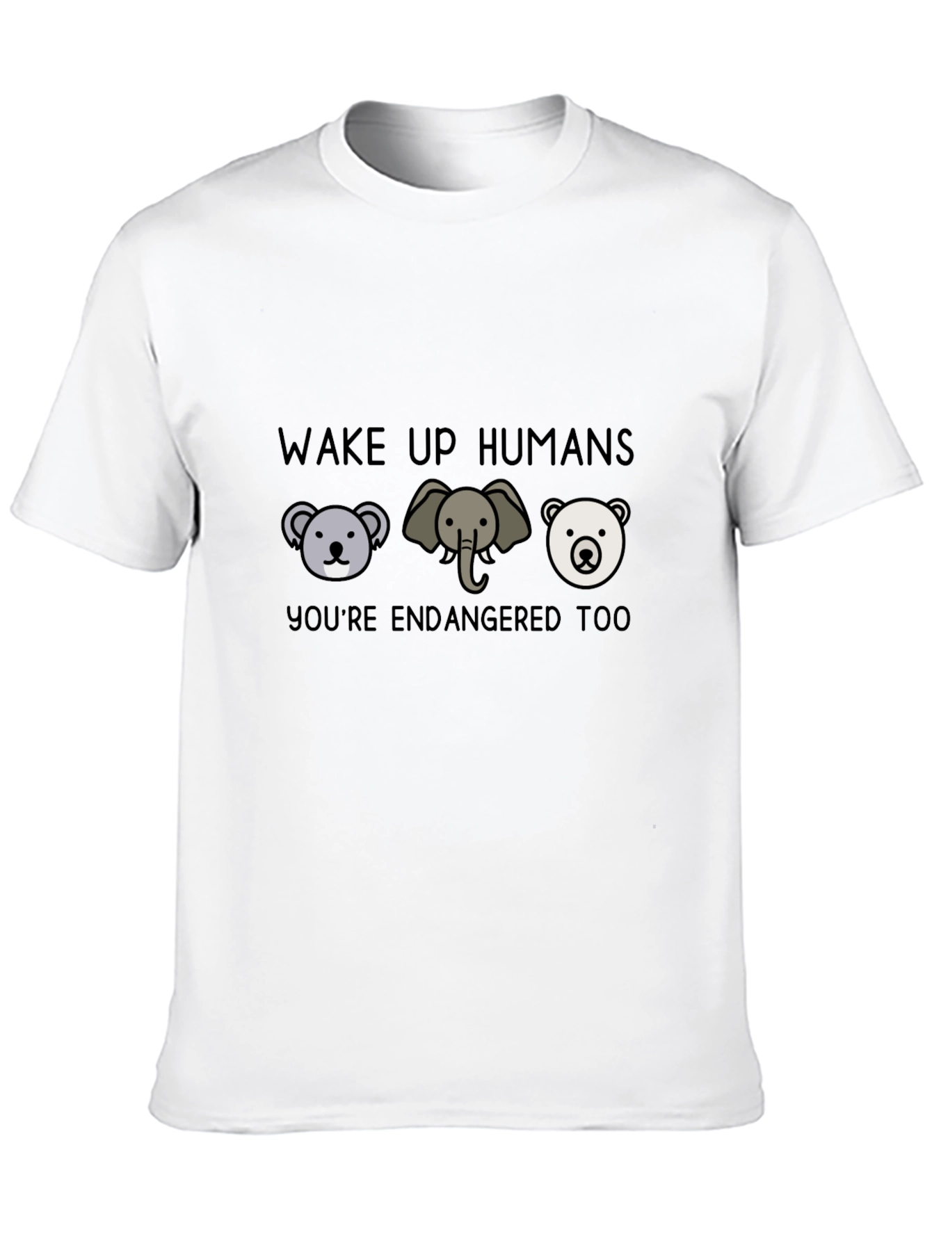 Endangered Animals Graphic T-Shirt