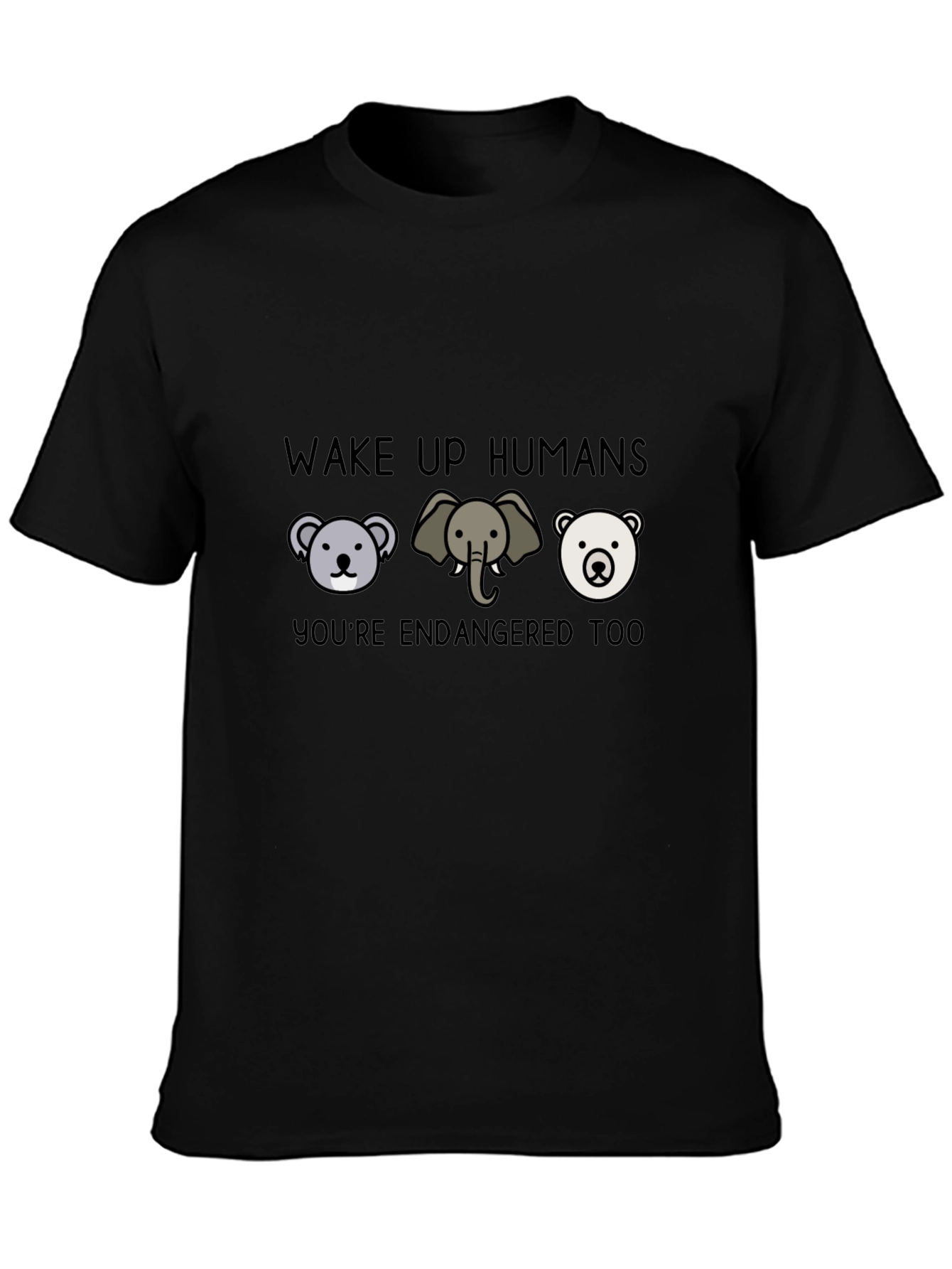 Endangered Animals Graphic T-Shirt