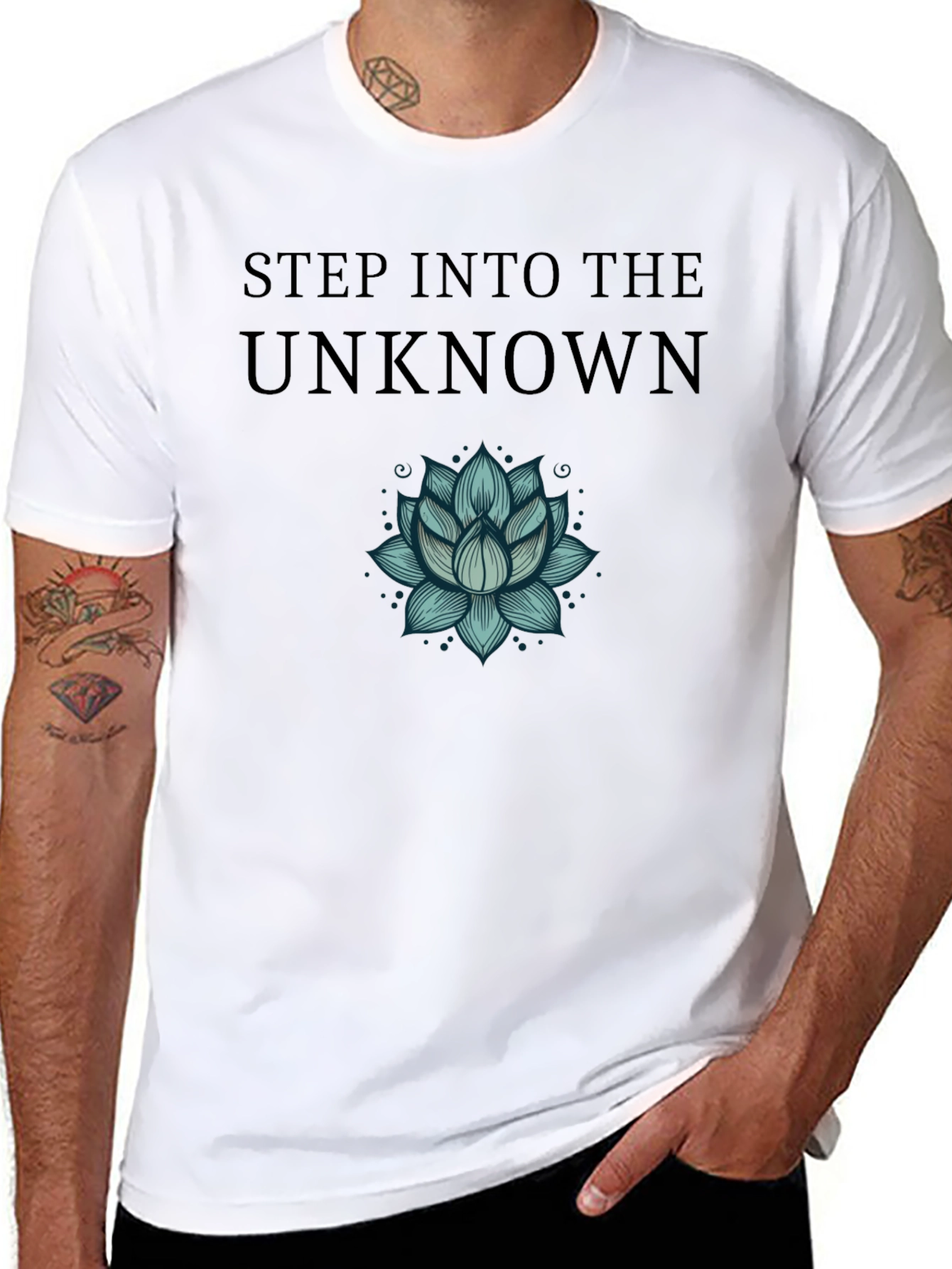 Step Into The Unknown Graphic T-Shirt