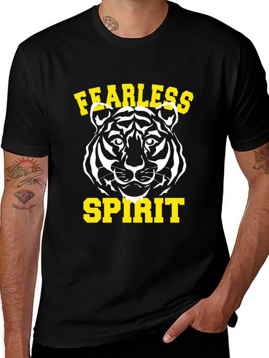 Fearless Spirit Tiger Graphic Tee