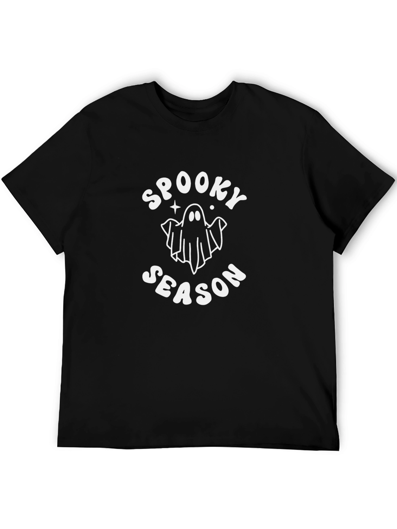 Spooky Season Ghost Graphic T-Shirt - Halloween Tee