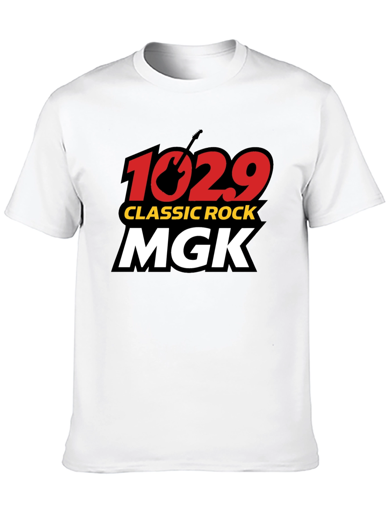 102.9 MGK Classic Rock T-Shirt - Black Cotton Tee