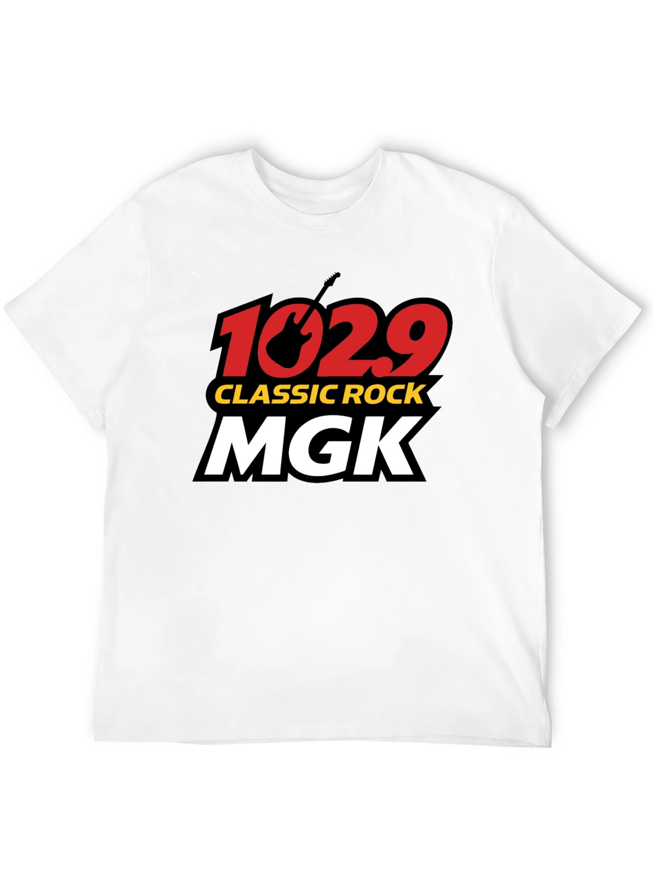 102.9 MGK Classic Rock T-Shirt - Black Cotton Tee