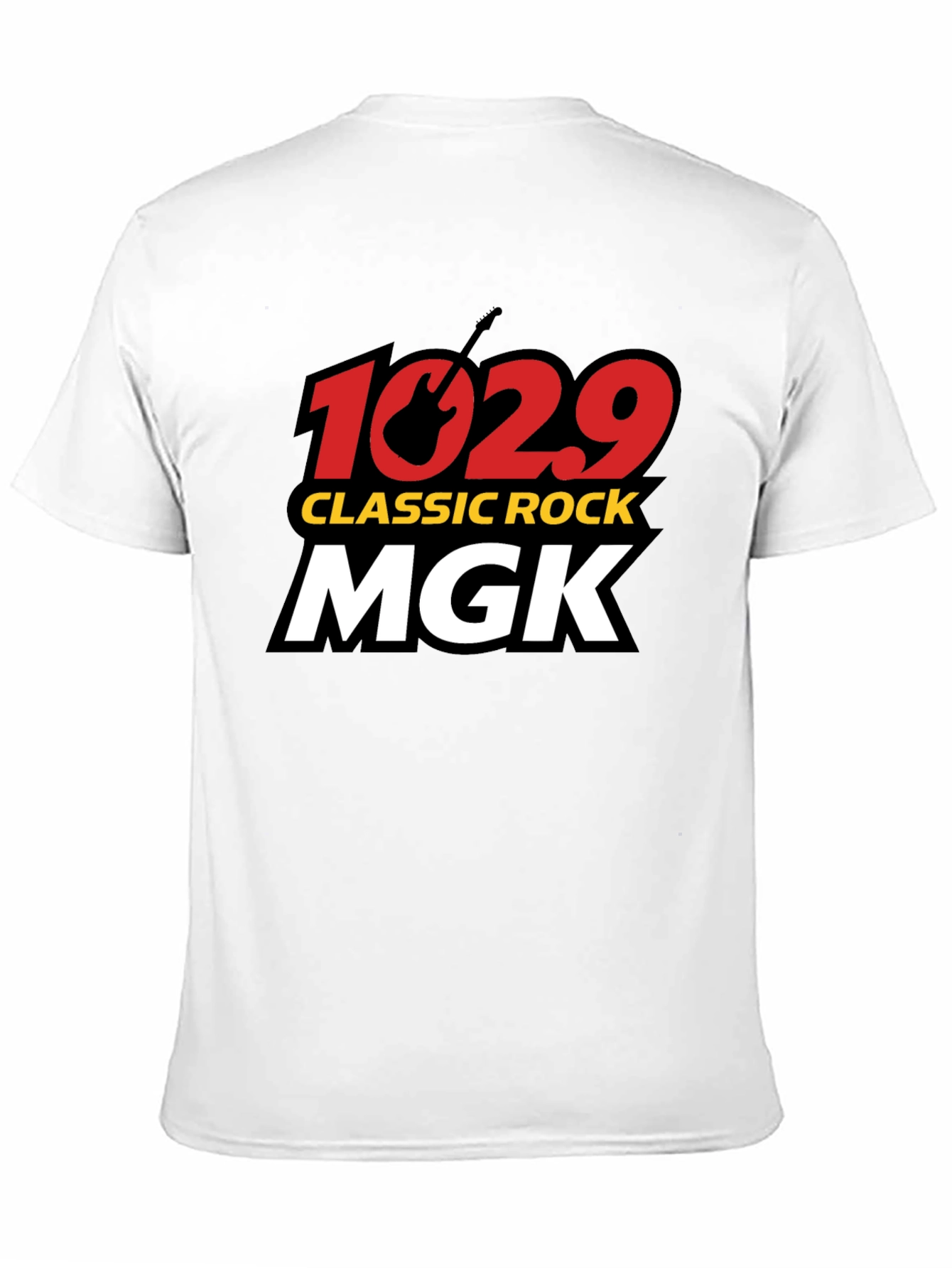 102.9 MGK Classic Rock T-Shirt - Black Cotton Tee