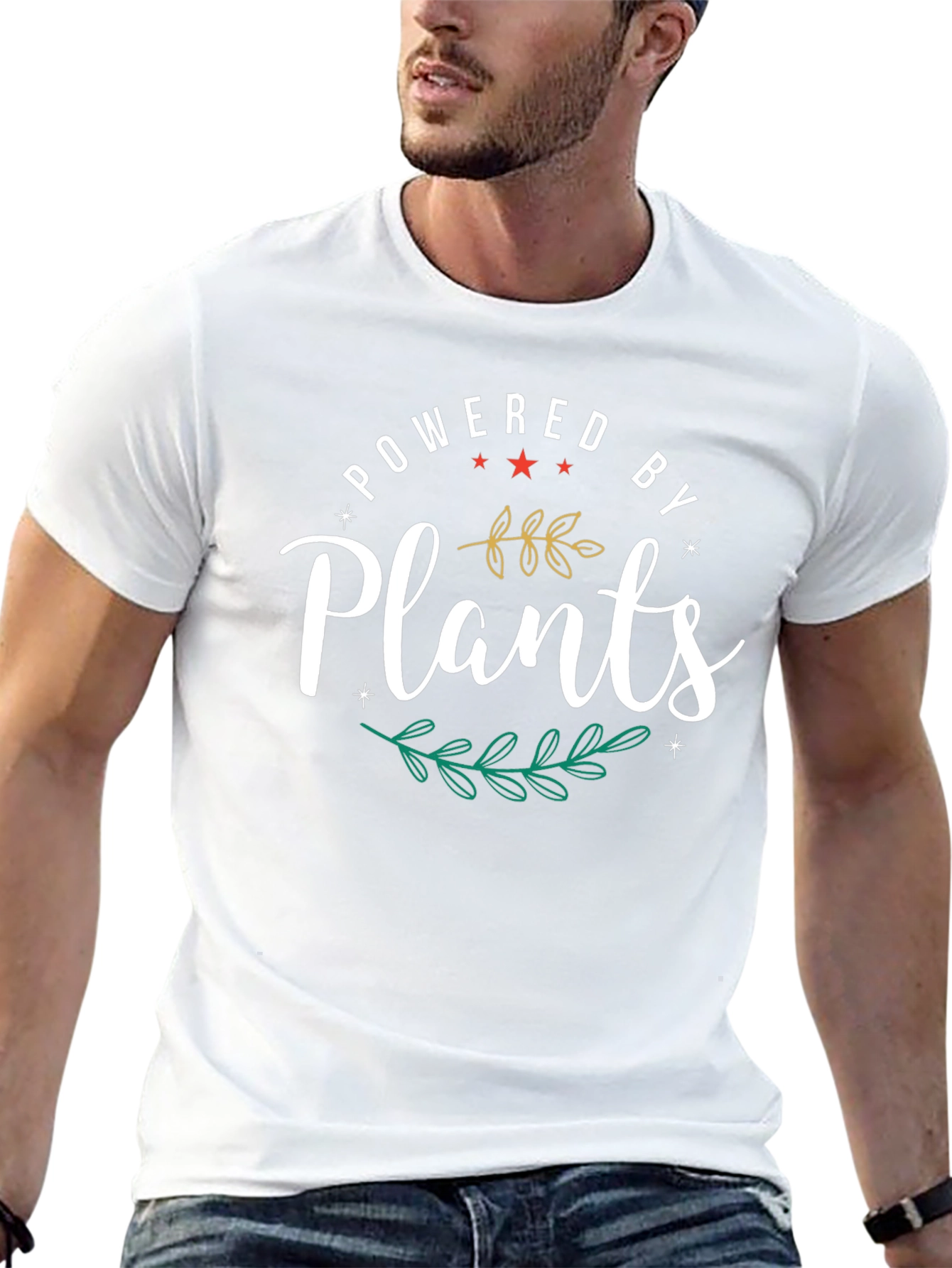 Powered by Plants Graphic T-Shirt