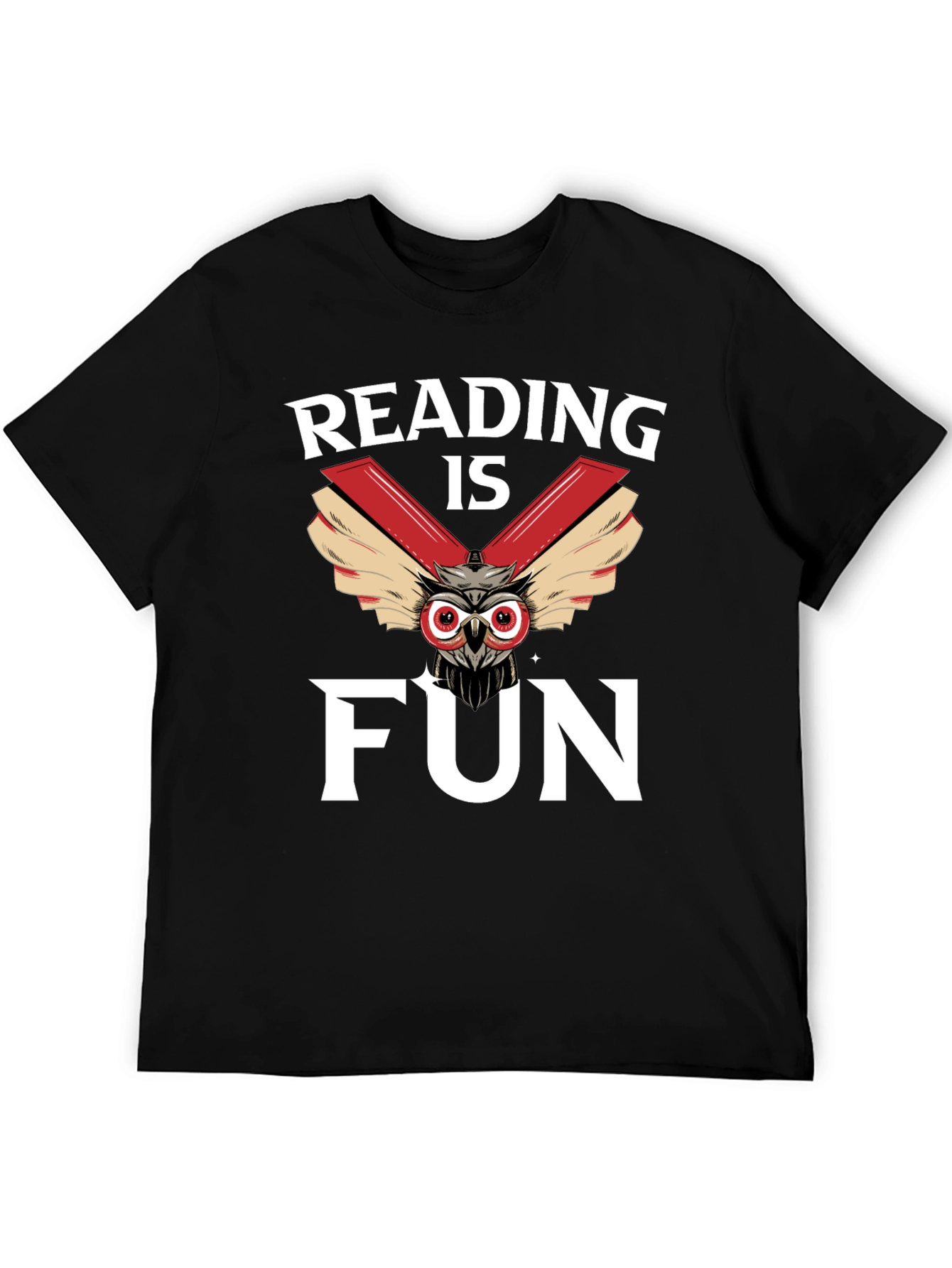 Reading is Fun Owl Graphic Tee