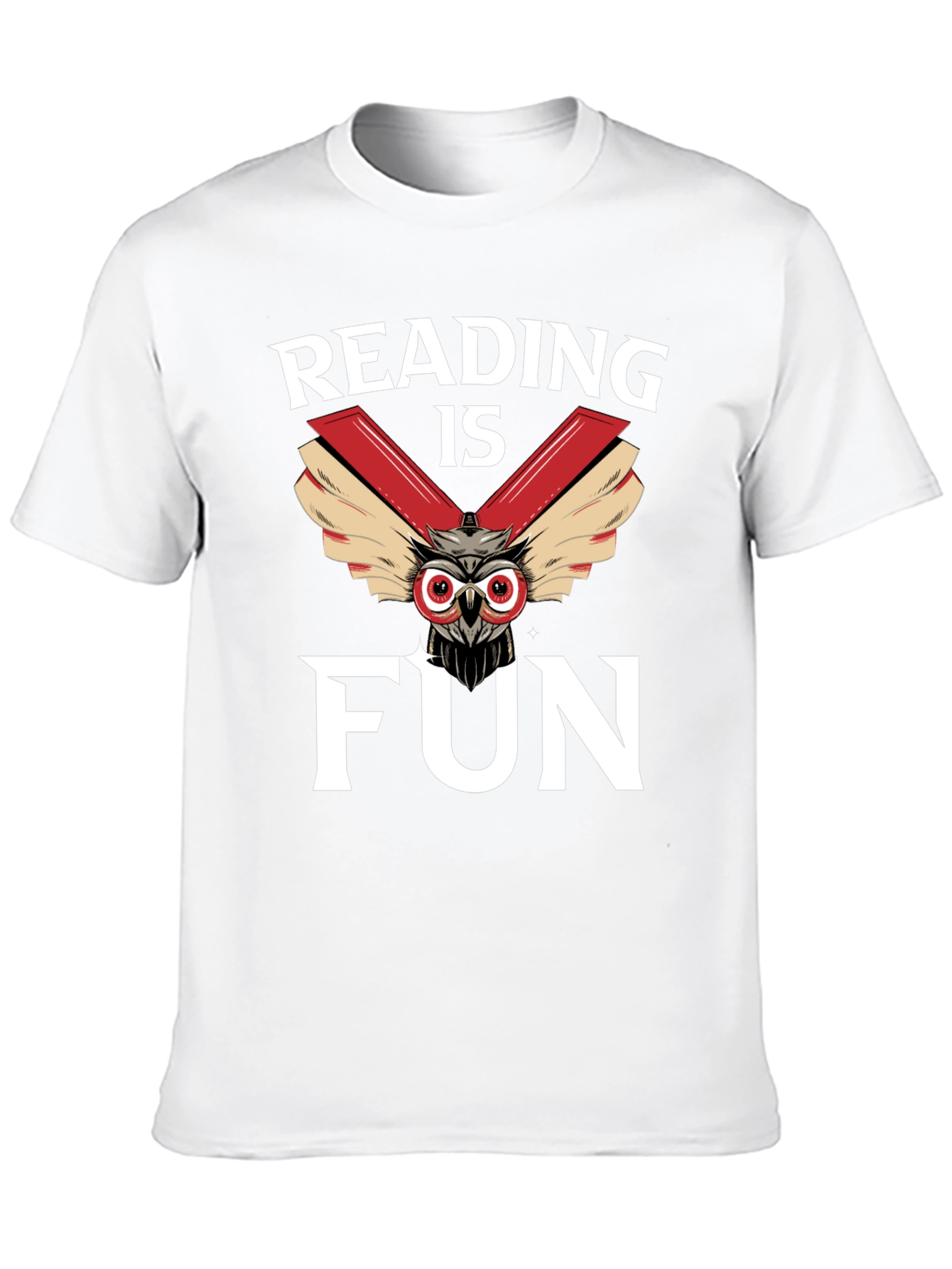 Reading is Fun Owl Graphic Tee