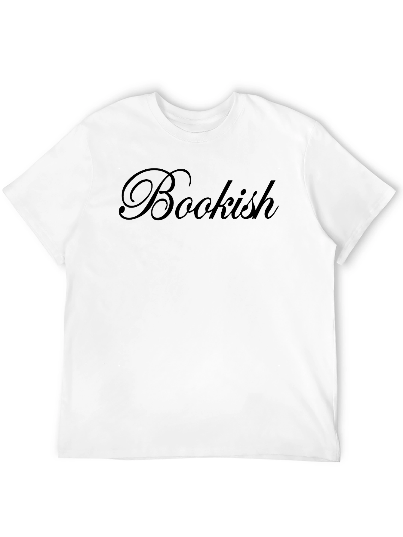 Bookish Black T-Shirt - Stylish & Comfortable