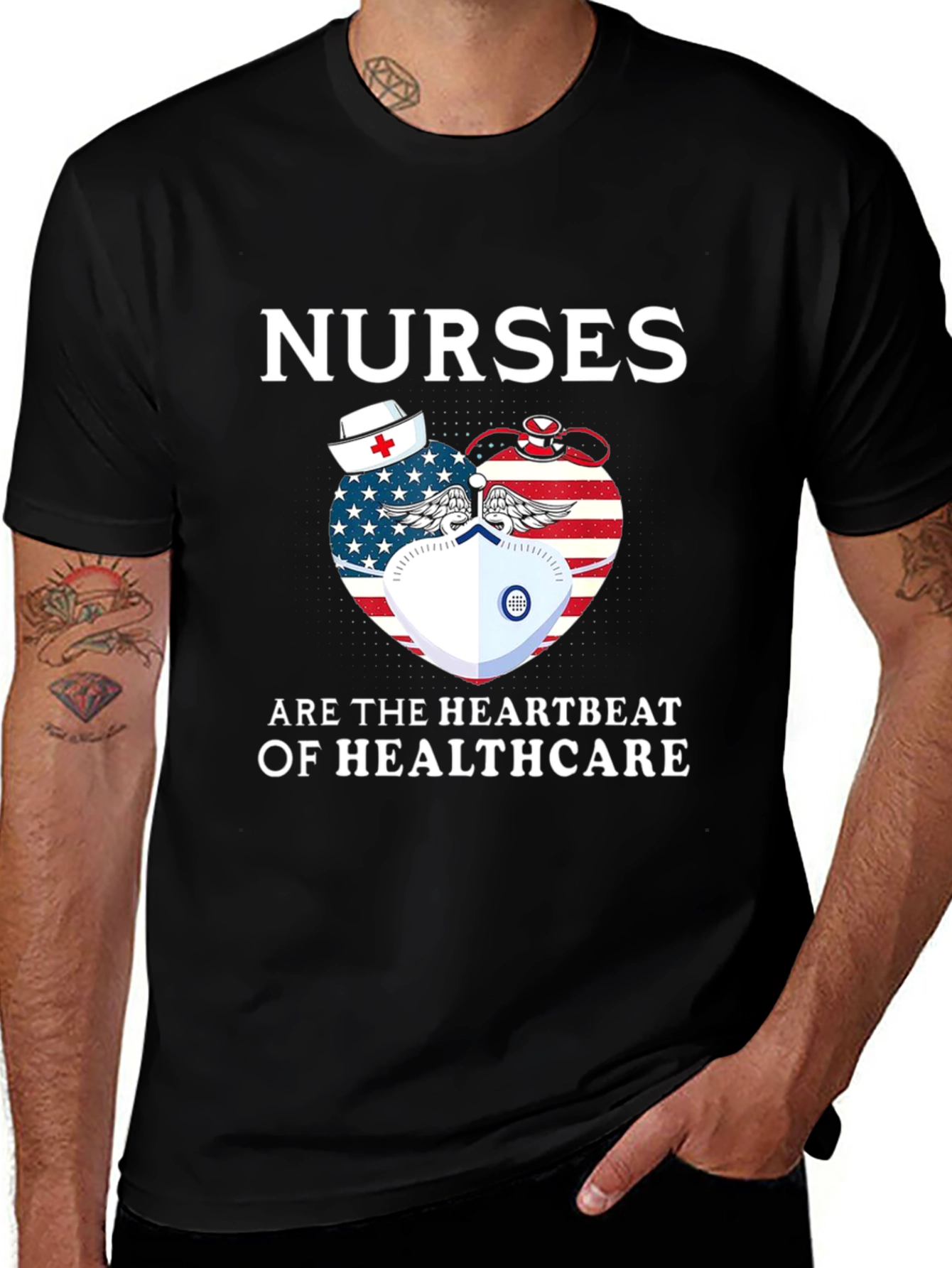 Nurses Heartbeat Healthcare T-Shirt