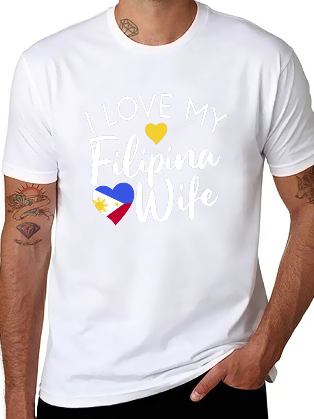 I Love My Filipina Wife T-Shirt