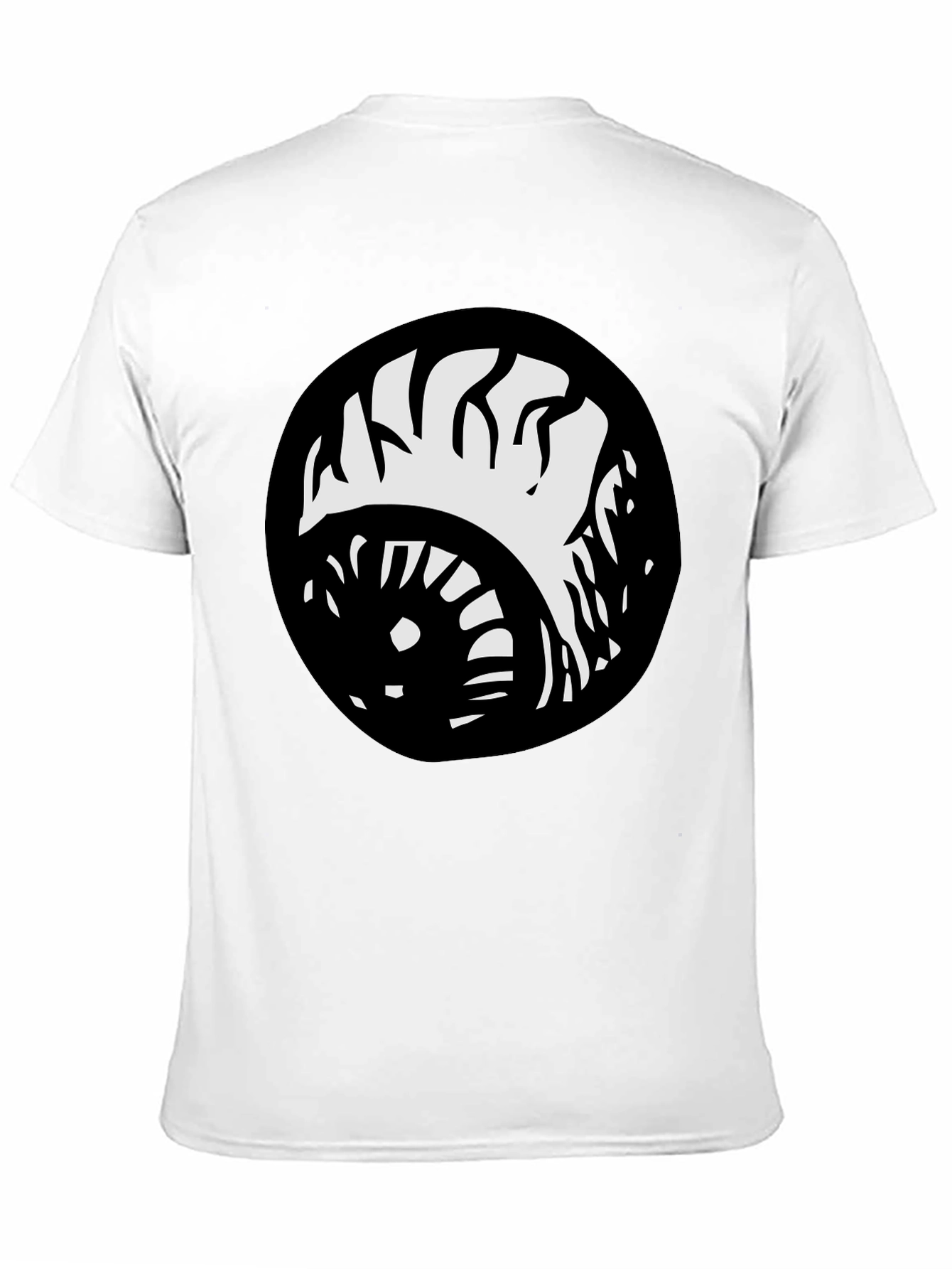 Monster Eye Graphic Black T-Shirt