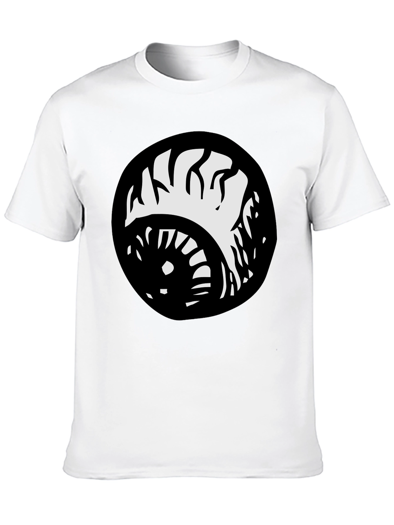 Monster Eye Graphic Black T-Shirt