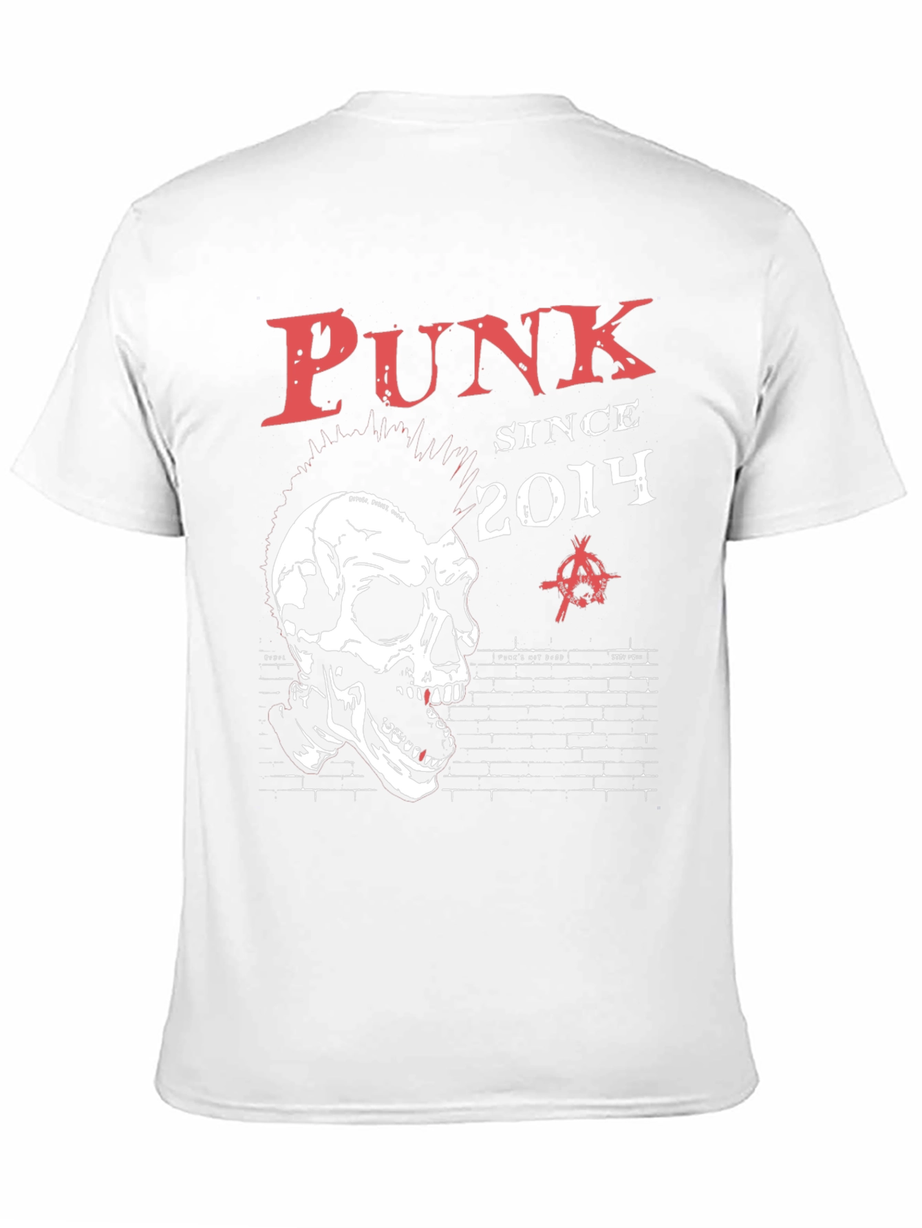 Punk Since 2014 Black T-Shirt