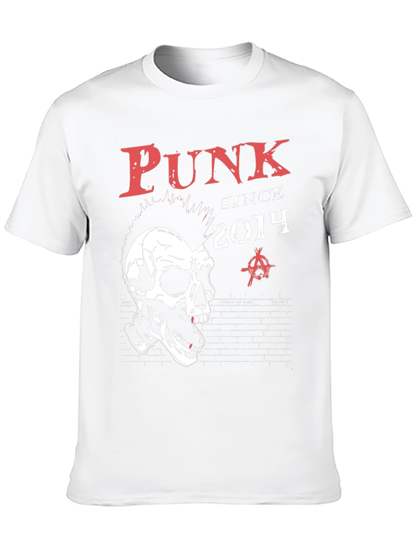 Punk Since 2014 Black T-Shirt
