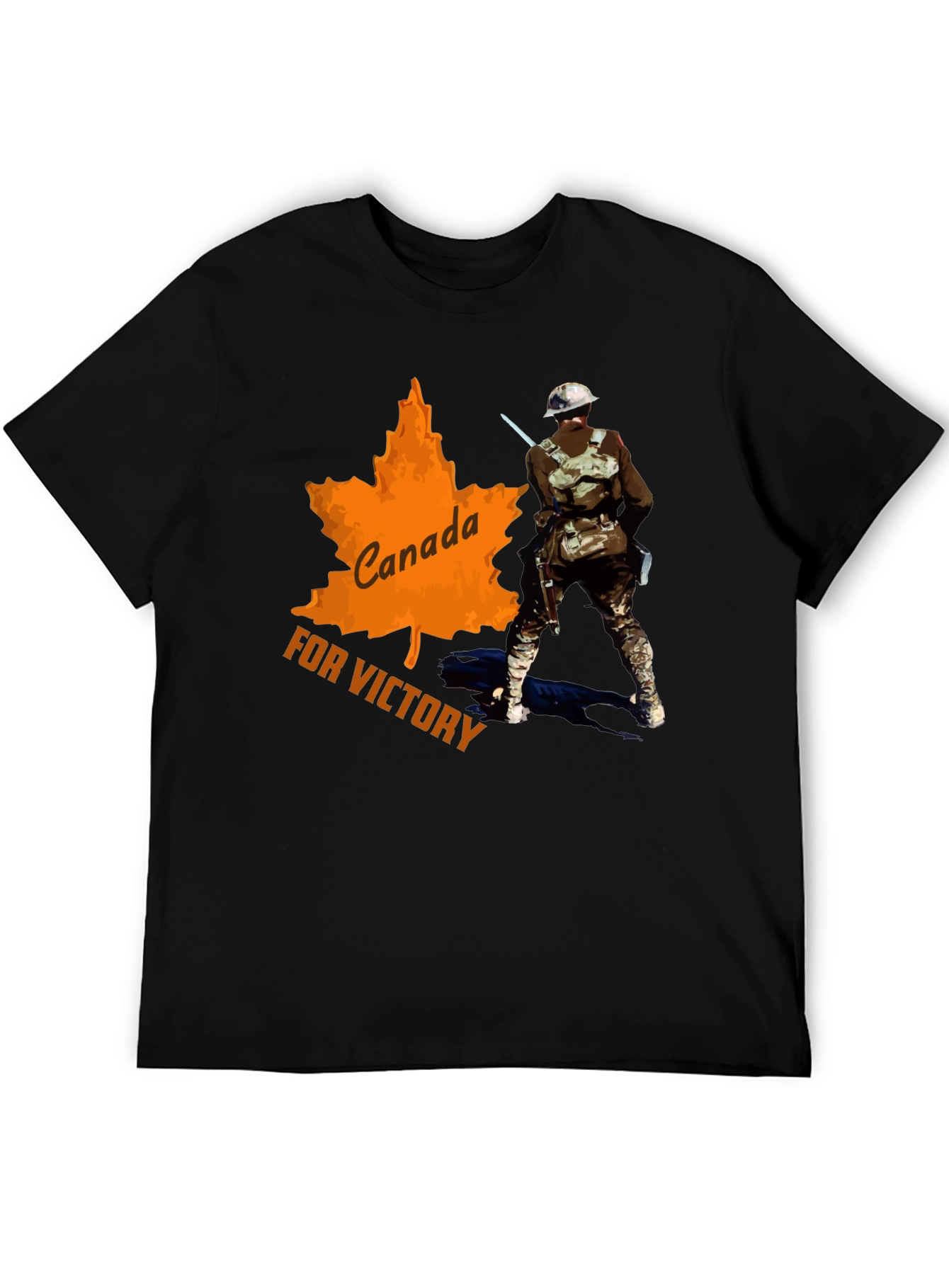 Canada For Victory Graphic T-Shirt