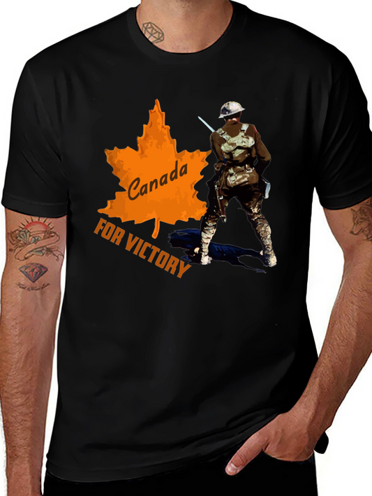 Canada For Victory Graphic T-Shirt