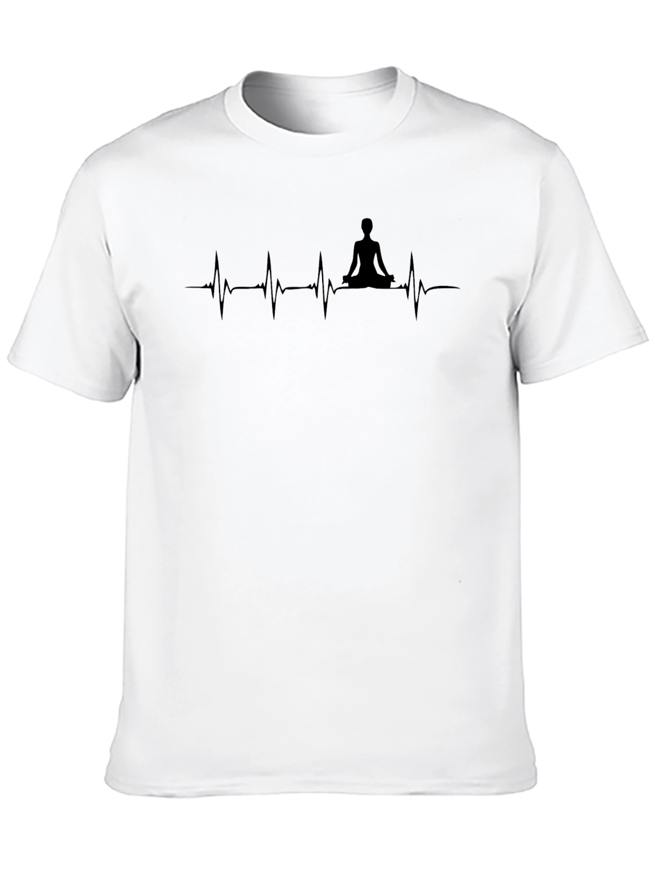 Yoga Heartbeat Tee - Meditate in Style!