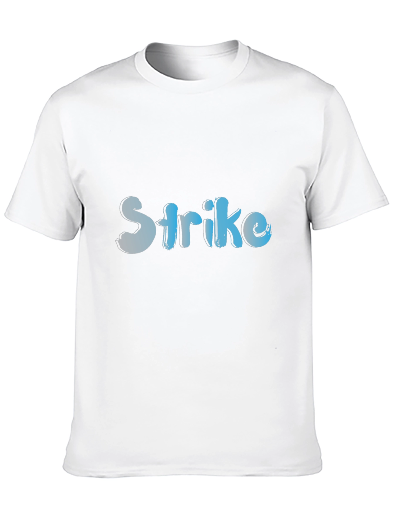 Strike Graphic Tee - Stylish Black Cotton T-Shirt