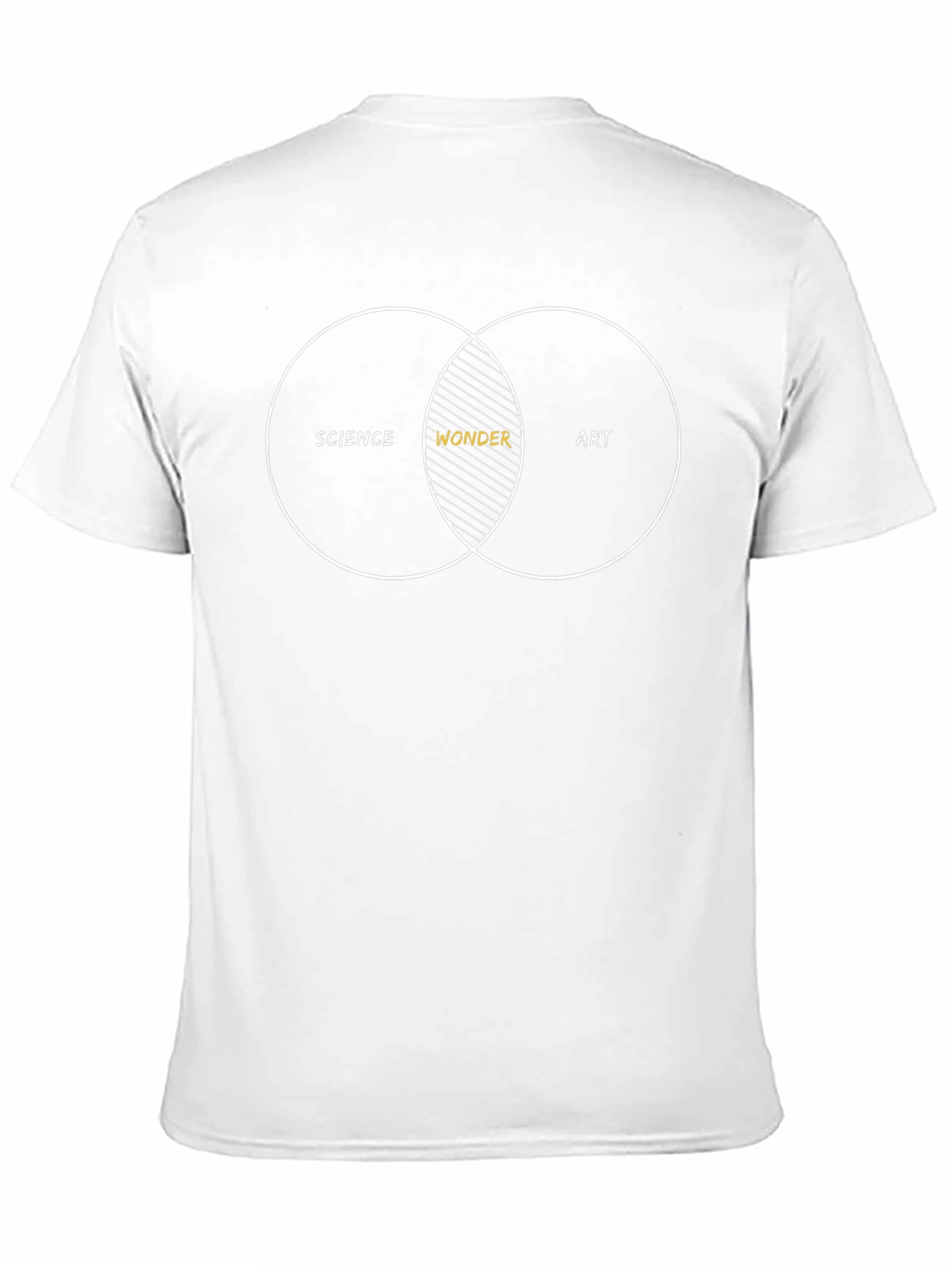 Science & Art Wonder Venn Diagram T-Shirt
