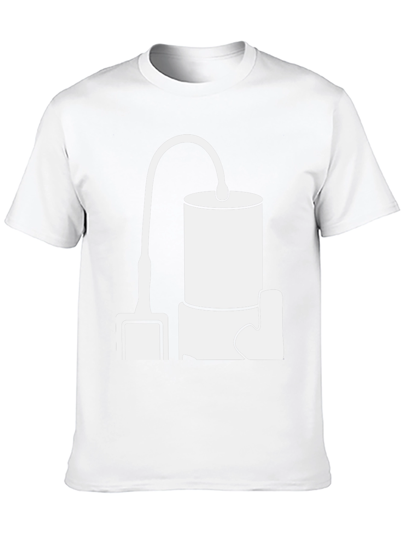 Vacuum T-Shirt - Unique Graphic Tee