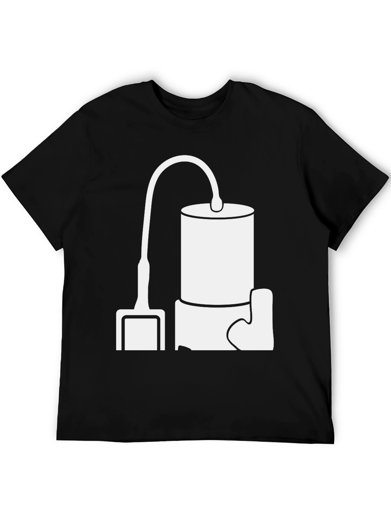 Vacuum T-Shirt - Unique Graphic Tee