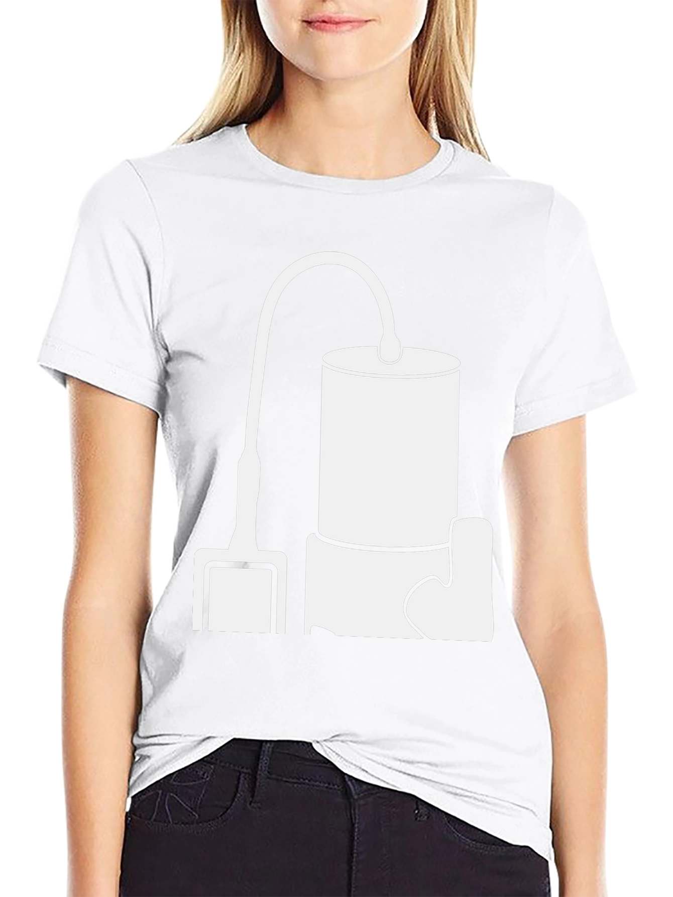 Vacuum T-Shirt - Unique Graphic Tee