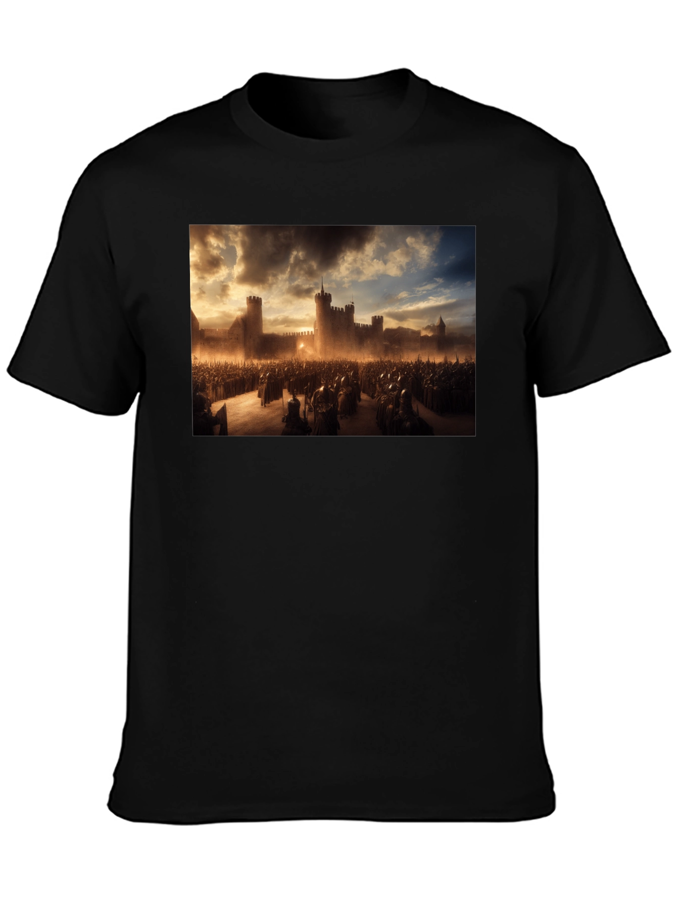 Medieval Castle Army Graphic Tee