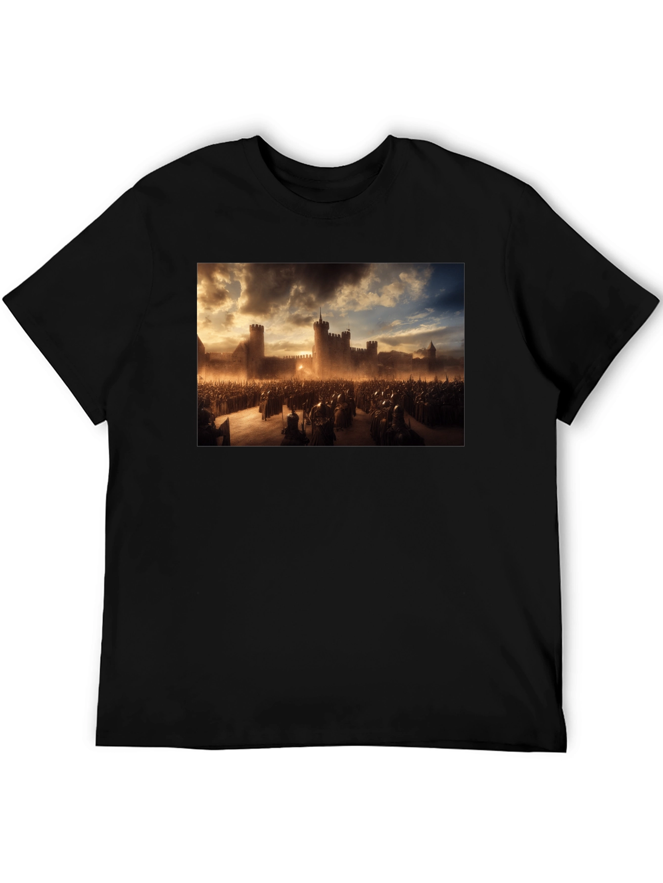 Medieval Castle Army Graphic Tee