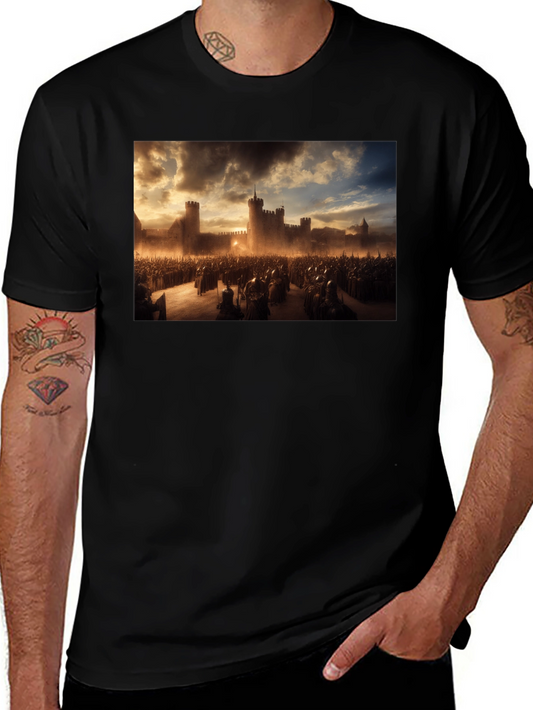 Medieval Castle Army Graphic Tee