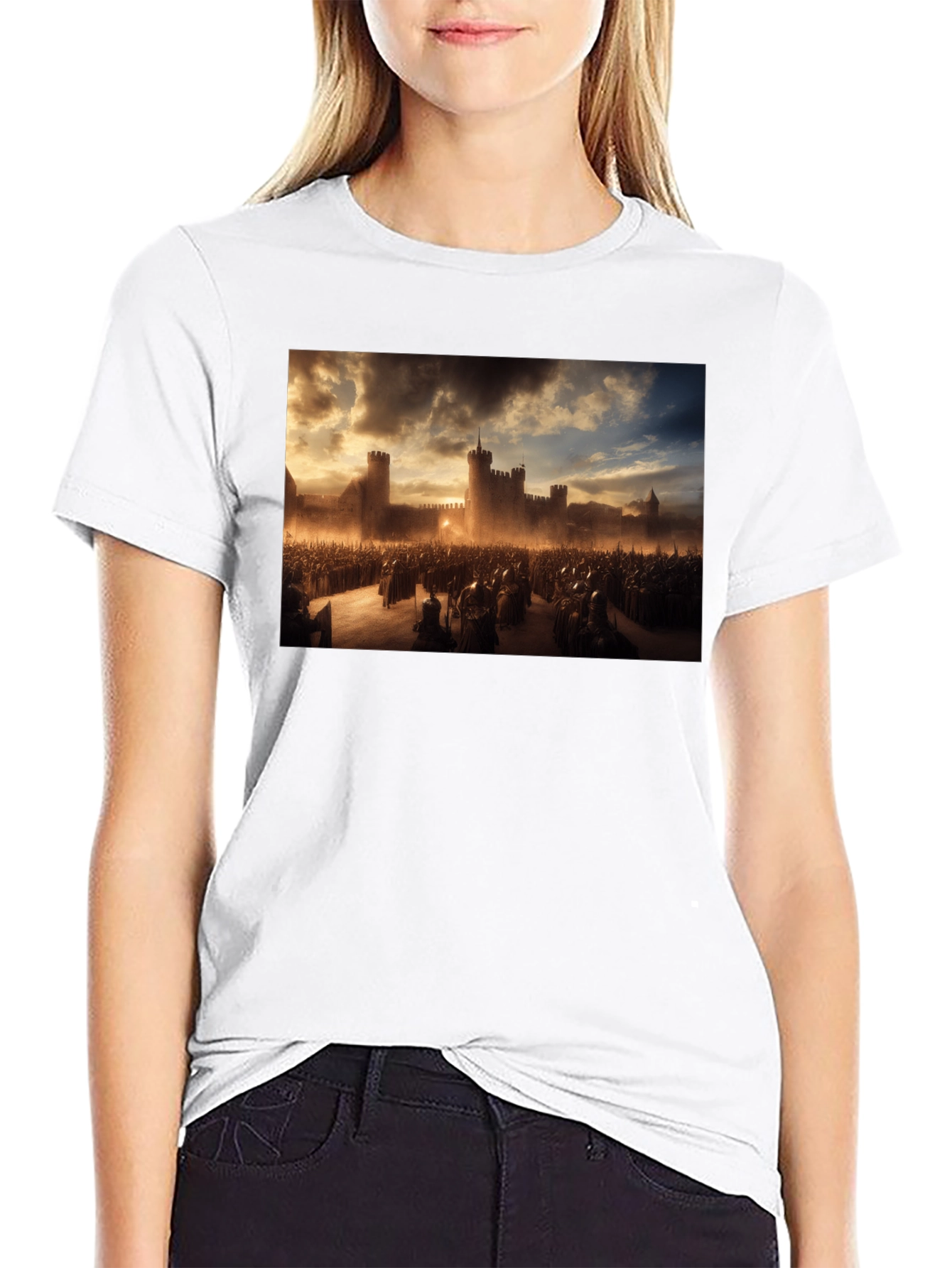 Medieval Castle Army Graphic Tee