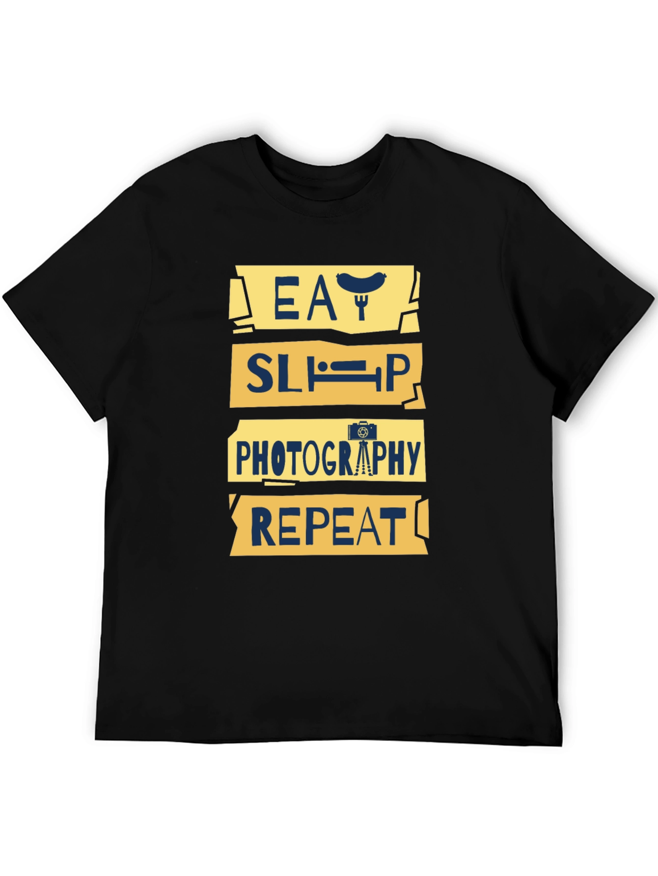 Eat Sleep Photography Repeat Graphic Tee