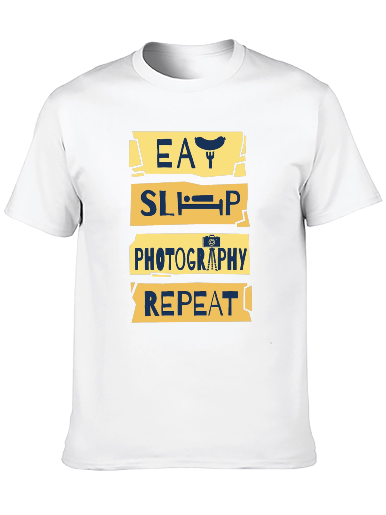 Eat Sleep Photography Repeat Graphic Tee