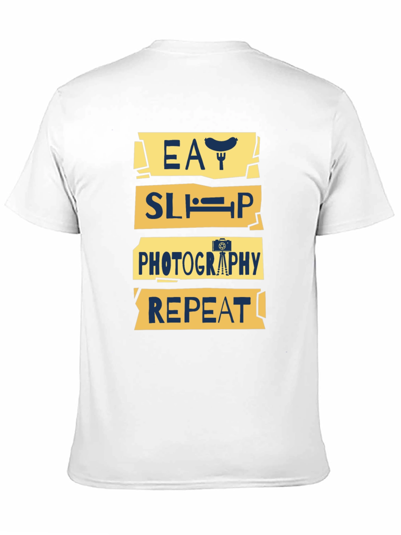 Eat Sleep Photography Repeat Graphic Tee